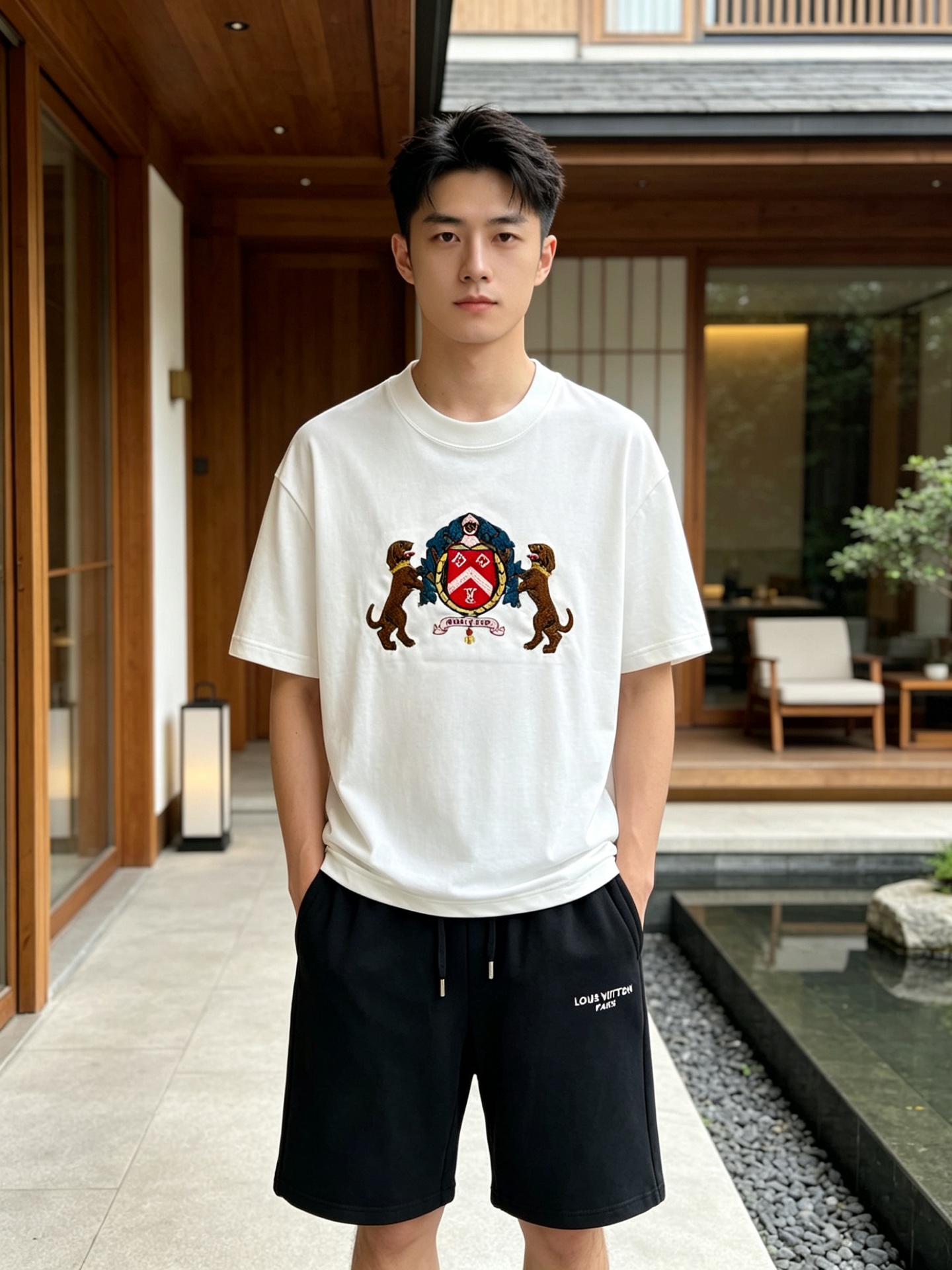 NO:904586,LV Louis Vuitton's new 2026 summer short-sleeved T-shirt, the exclusive first release of the personalized art series on the entire network. The versatile details are perfectly processed and the pure cotton fabric is very exquisite. The original fabric is the same high version as the Internet celebrity star. The high-quality feel is very comfortable, fashionable and personalized. It is a super versatile and good-looking one for men and women. The color code is M-3XL, louis vuitton, louis vuitton, T-shirt, tees, t-shirt,19860909LV 路易威登2026夏季新款短袖T恤,个性艺术系列全网独家首发 百搭款细节处理完美纯棉面料十分精致 原版面料 网红明星同款高版本 高品质手感非常舒服 时尚又个性 超级百搭好看的一款男女同款颜色码数M-3XL,,louis vuitton,louis vuitton,T-shirt,tees，t-shirt,,Men's clothing