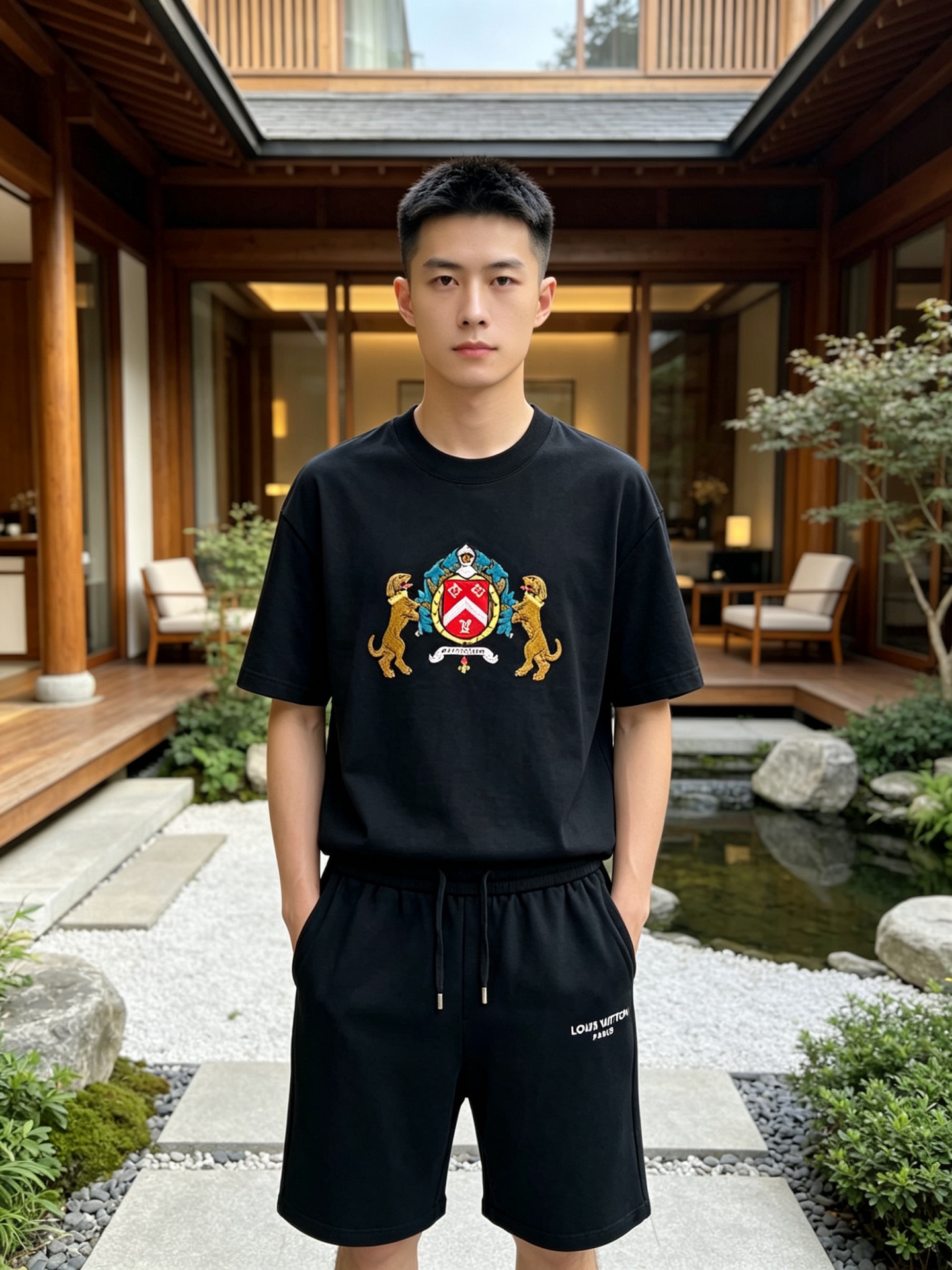 NO:936029,LV Louis Vuitton's new 2026 summer short-sleeved T-shirt, the exclusive first release of the personalized art series on the entire network. The versatile details are perfectly processed and the pure cotton fabric is very exquisite. The original fabric is the same high version as the Internet celebrity star. The high-quality feel is very comfortable, fashionable and personalized. It is a super versatile and good-looking one for men and women. The color code is M-3XL, louis vuitton, louis vuitton, T-shirt, tees, t-shirt,19860909LV 路易威登2026夏季新款短袖T恤,个性艺术系列全网独家首发 百搭款细节处理完美纯棉面料十分精致 原版面料 网红明星同款高版本 高品质手感非常舒服 时尚又个性 超级百搭好看的一款男女同款颜色码数M-3XL,,louis vuitton,louis vuitton,T-shirt,tees，t-shirt,,Men's clothing