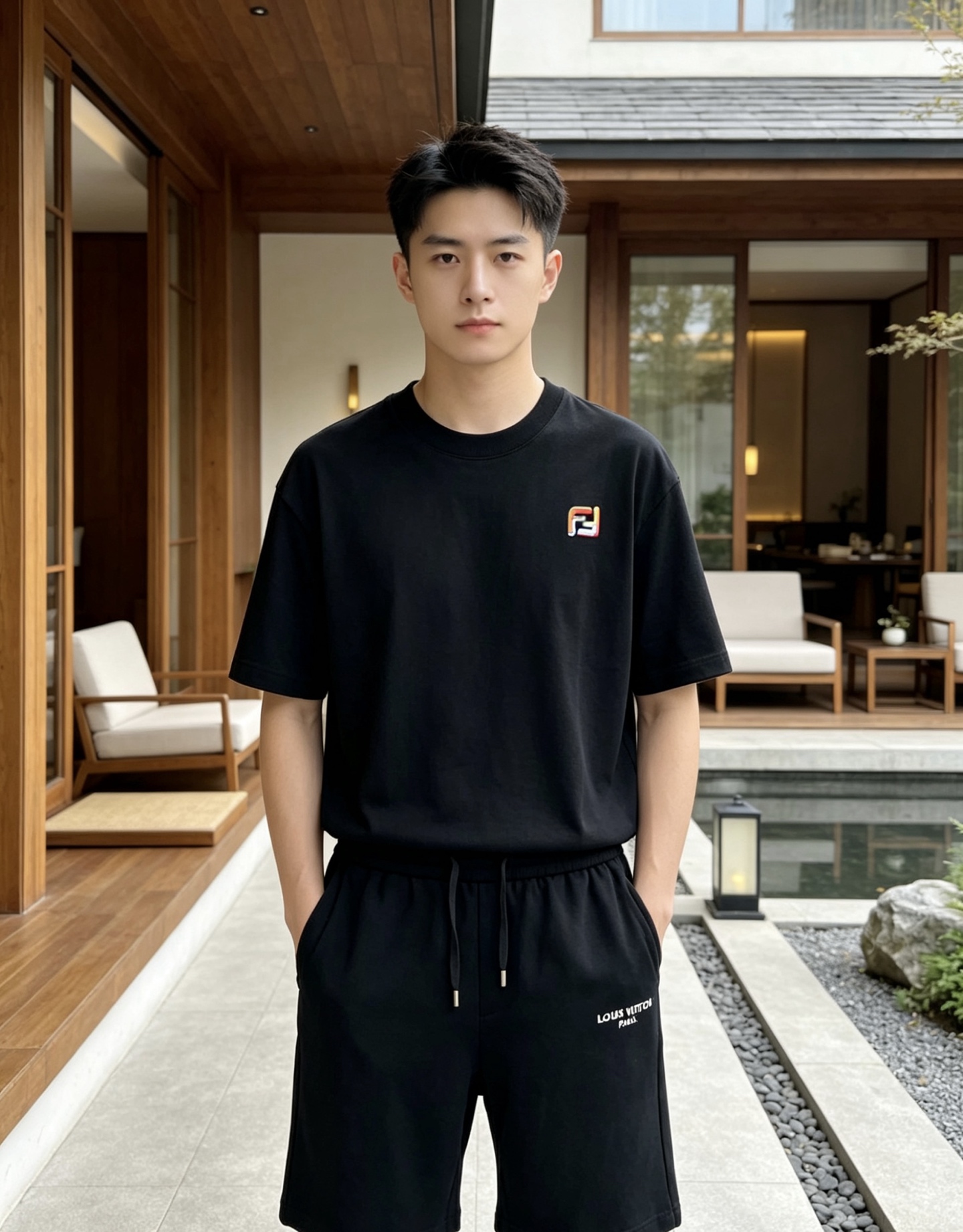 NO:936041,FENDI Fendi 2026 new summer short-sleeved T-shirt, the exclusive debut of the personalized art series on the entire network. The versatile details are perfectly processed and the pure cotton fabric is very exquisite. The original fabric is the same high version as the Internet celebrity star. The high quality is very comfortable, fashionable and personalized. It is a super versatile and good-looking one for men and women. The color code is M-3XL,,fendi,fendi,T-shirt,tees,t-shirt,19860909FENDI 芬迪2026夏季新款短袖T恤,个性艺术系列全网独家首发 百搭款细节处理完美纯棉面料十分精致 原版面料 网红明星同款高版本 高品质手感非常舒服 时尚又个性 超级百搭好看的一款男女同款颜色码数M-3XL,,fendi,fendi,T-shirt,tees，t-shirt,,Men's clothing