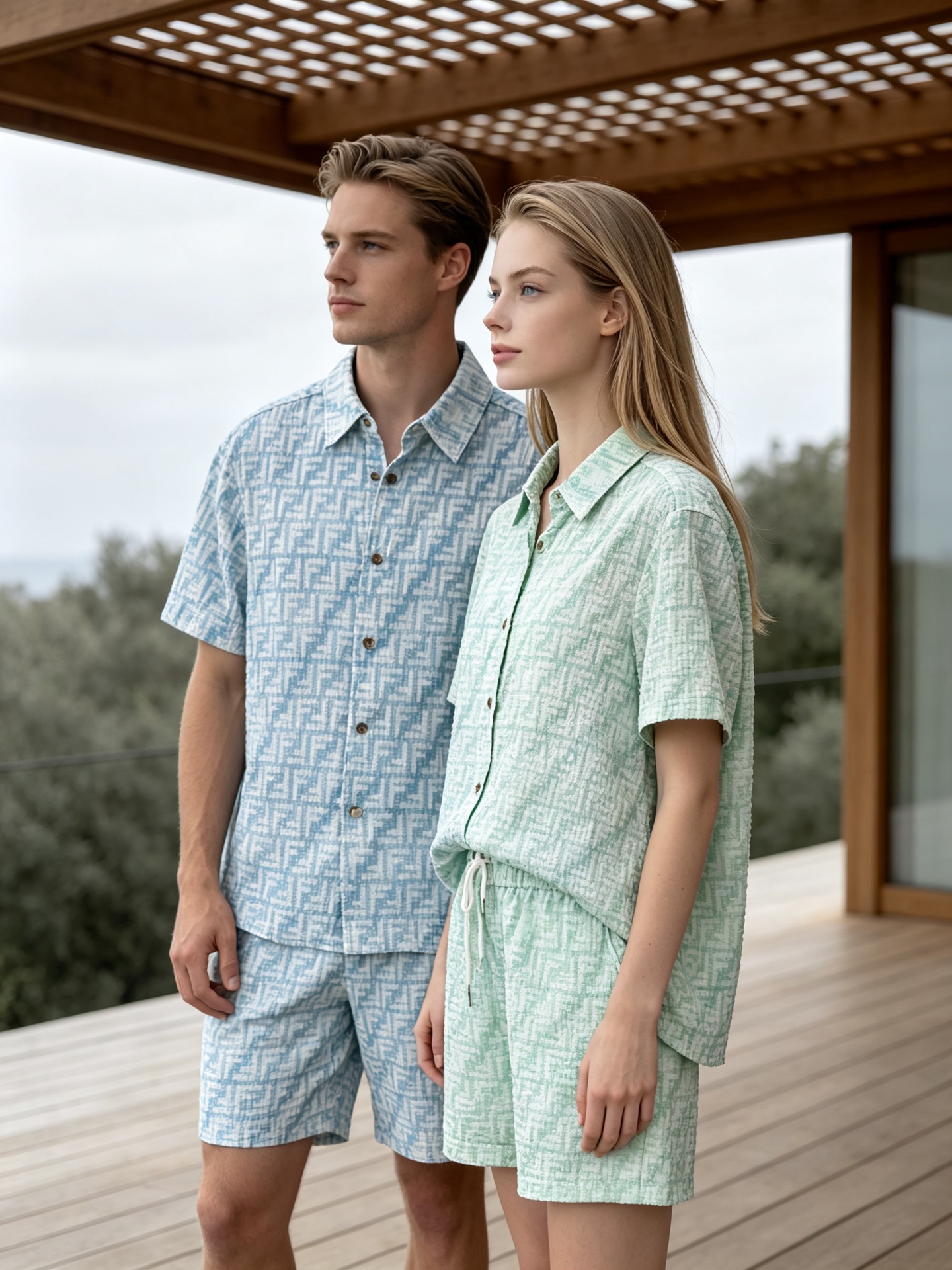 NO:936032,Mainly recommend Fendi's new summer short-sleeved Fendi lapel short-sleeved shorts suit, cotton and linen fiber shorts suit, the upper body effect is great, leisure and vacation boutique!  Light luxury style, simple and elegant!  Size M-XXXL H2026 new model debut,, fendi, fendi, shorts, T-shirt,19860909主推 Fendi夏季新款短袖 芬迪翻领短袖短裤套装,棉麻纤维面料短裤套装,上身效果非常棒,休闲度假精品！轻奢风格简约大气！ 尺码M-XXXL H2026新款首发,,fendi,fendi,shorts,T-shirt,,Men's clothing