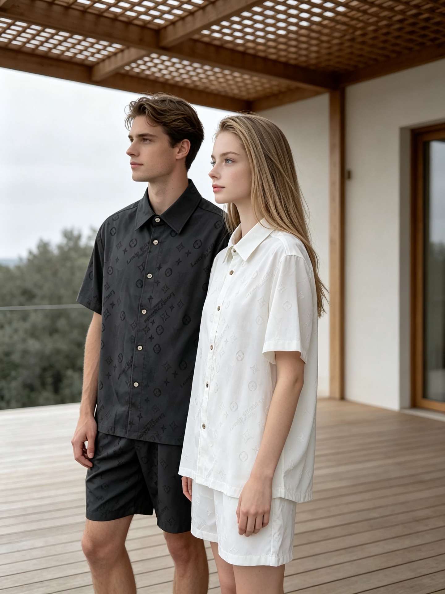 NO:936044,Mainly recommend LV's new summer short-sleeved Louis Vuitton lapel short-sleeved shorts suit, cotton and linen fiber shorts suit, the upper body effect is great, a leisure holiday boutique!  Light luxury style, simple and elegant!  Size M-XXXL H2026 new model debut,,louis vuitton,louis vuitton,shorts,T-shirt,19860909主推 LV夏季新款短袖 路易威登翻领短袖短裤套装,棉麻纤维面料短裤套装,上身效果非常棒,休闲度假精品！轻奢风格简约大气！ 尺码M-XXXL H2026新款首发,,louis vuitton,louis vuitton,shorts,T-shirt,,Men's clothing
