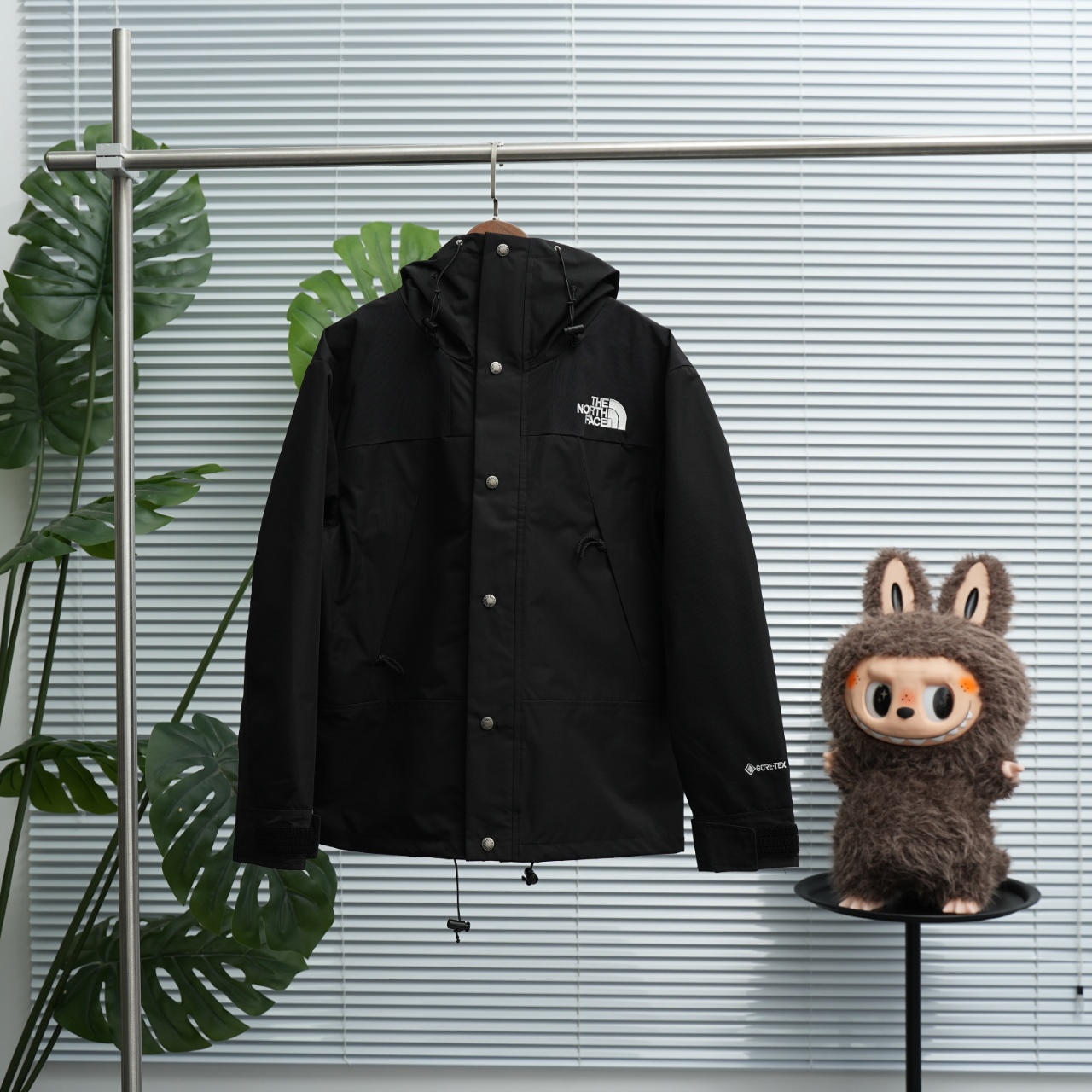 正品级 The North Face 1990 - 北面1990冲锋衣 经典款户外防水冲锋衣登山夹克 玄武黑