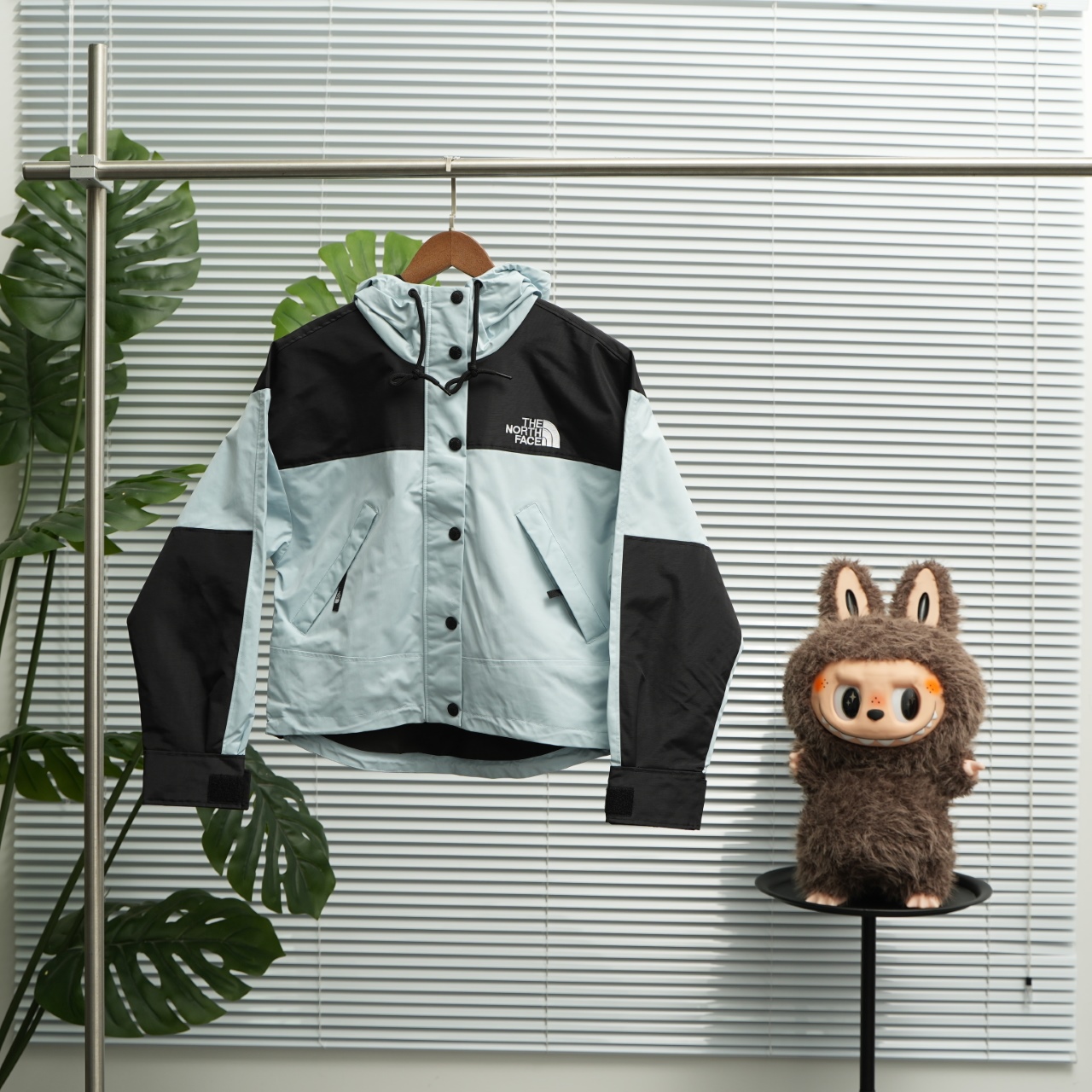 💰320 The North Face北面短款女士冲锋衣 尺码：S-L以太蓝