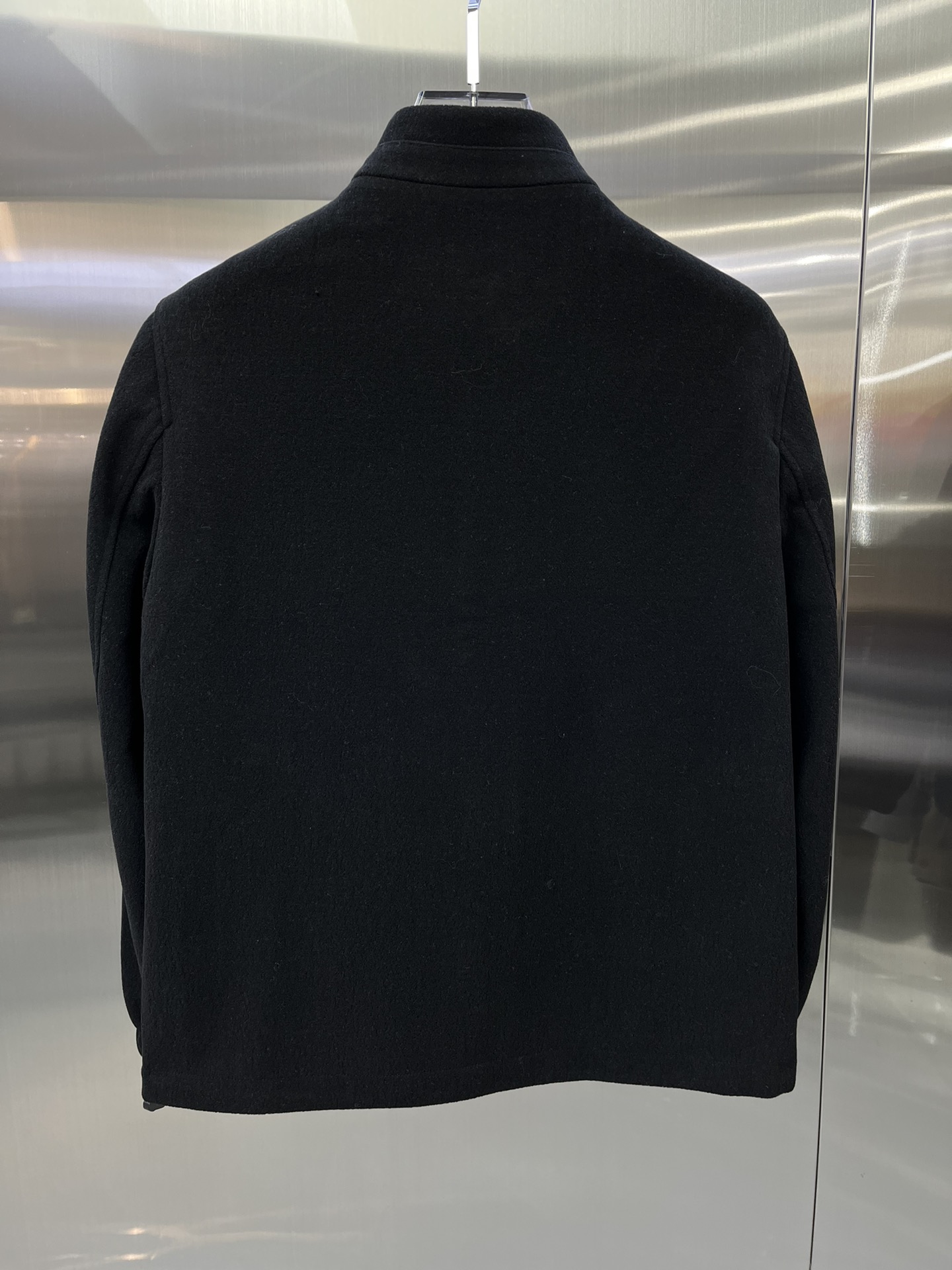 “Custom Fabric Jacket with Clean Cut Design, Soft Texture, High Quality Materials in Black, Blue, Almond – Sizes 48-56” - 图片 2
