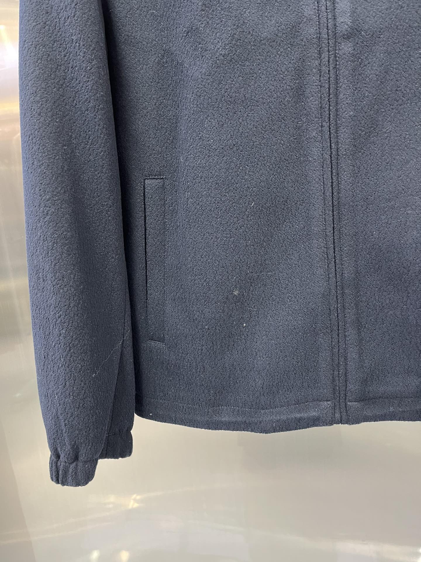 Title: Unique Custom Fabric Jacket with High Standards and Top-Level Materials in Black, Blue, Almond Colors (Size 48-56) - 图片 6