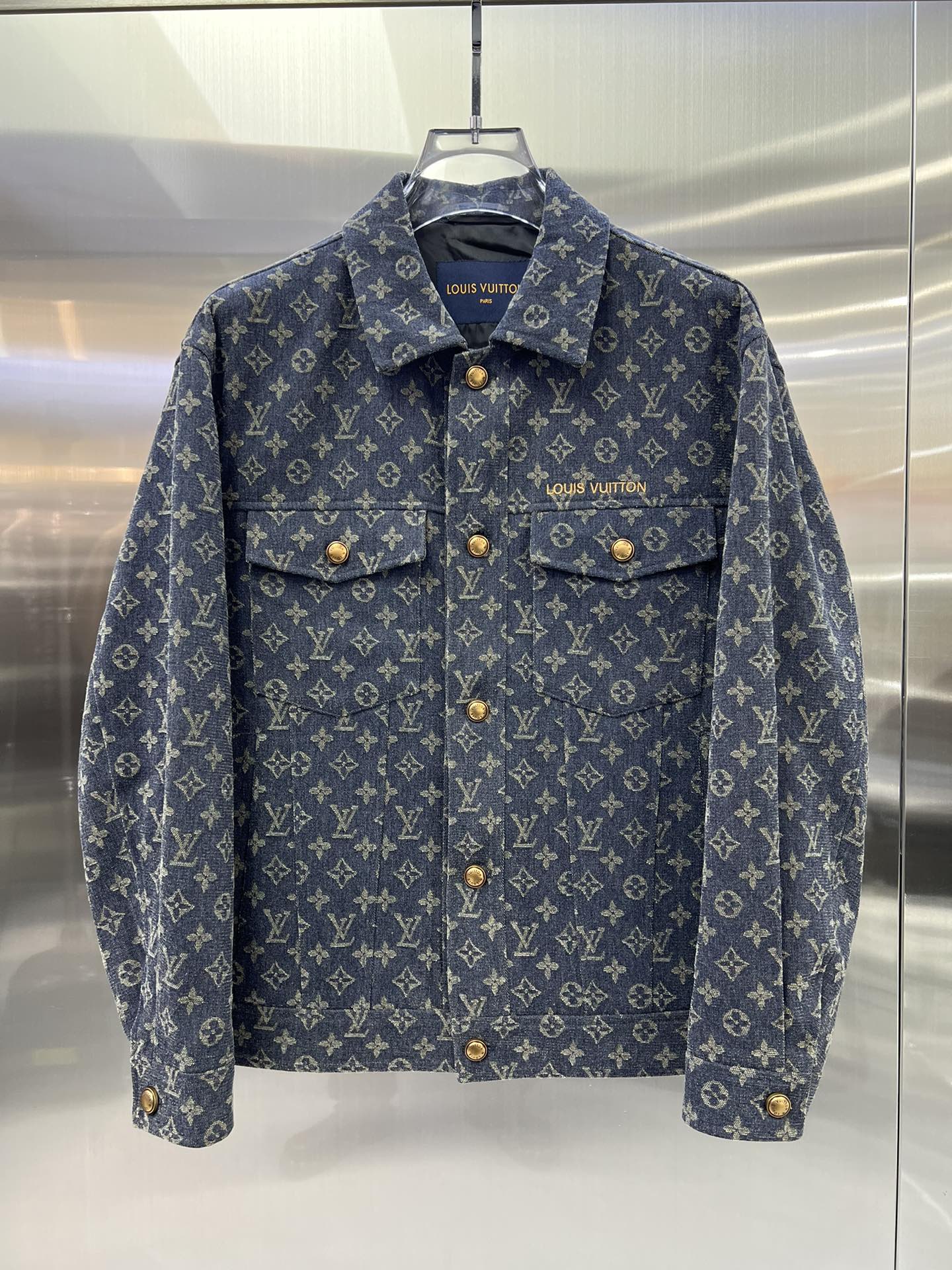 Chaqueta Vaquera Estampada Louis Vuitton, Otoño 2025, Unisex, Super Suave
