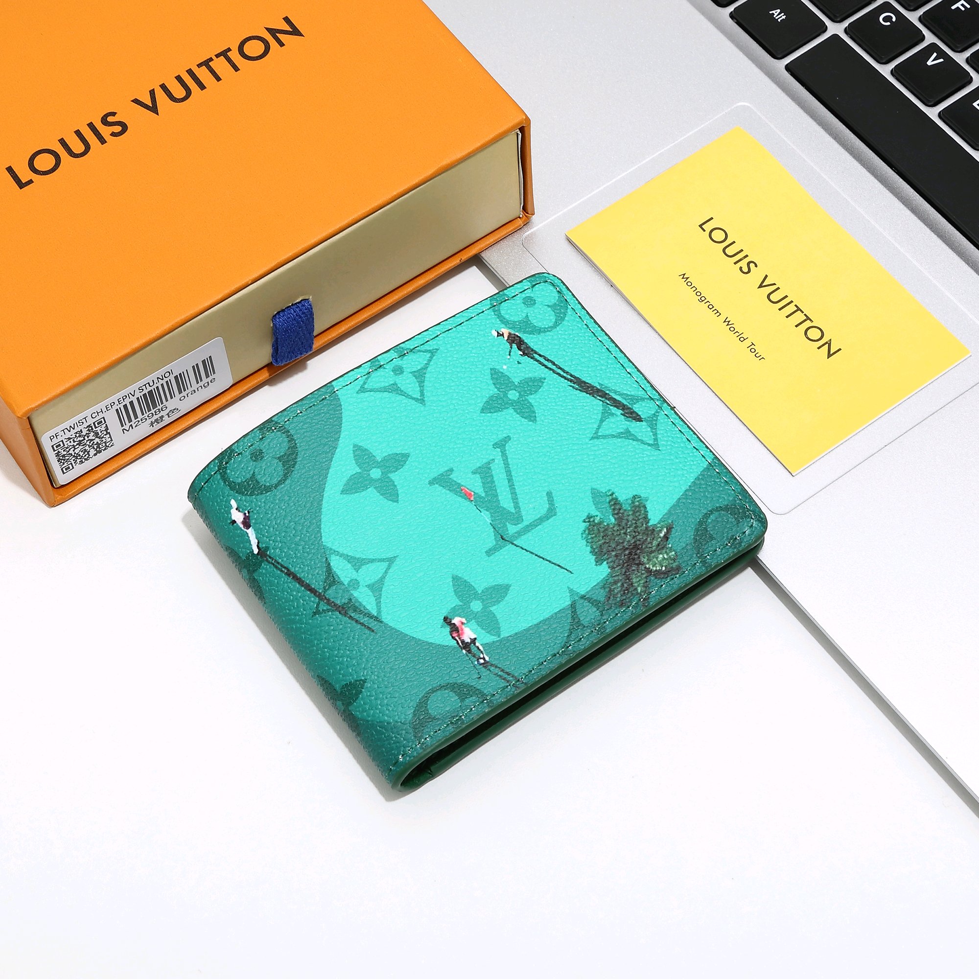 品牌：LV
货号：25986
颜色：橙色 绿色 白色 兰色