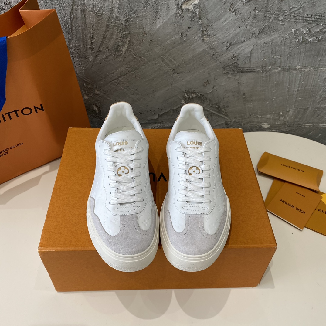 Louis Vuitton Shoes Sneakers Best Like
 Cowhide Rubber Fashion Casual