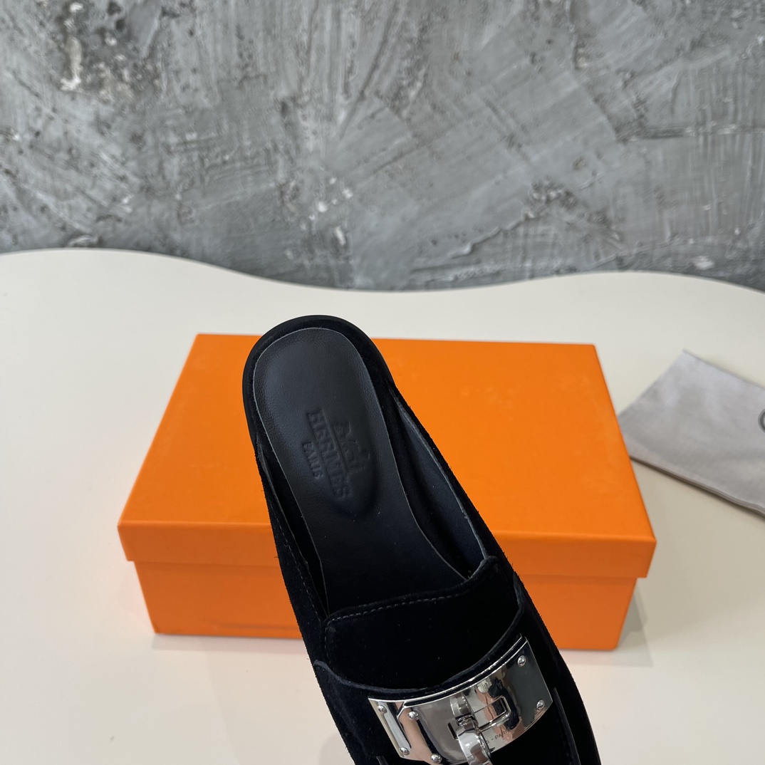 “2024 Hermes SS24 New Arrival Leather Shoes: Comfortable Italian Design, Top Quality” - 图片 8