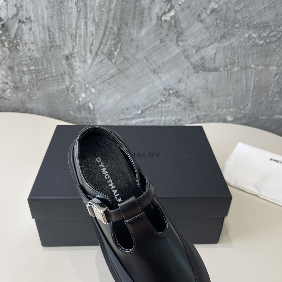 DYMONLATERY 2024 Black Series Big Head Shoes: Stylish and Comfortable Derby Shoes - 图片 7