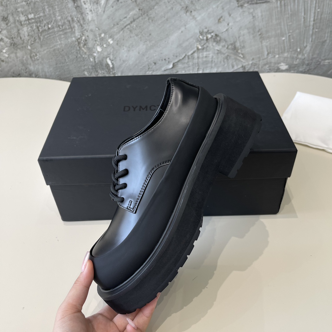 DYMONLATERY 2024 Black Series Big Head Shoes: Stylish, Comfortable, and Symmetrical - 图片 8