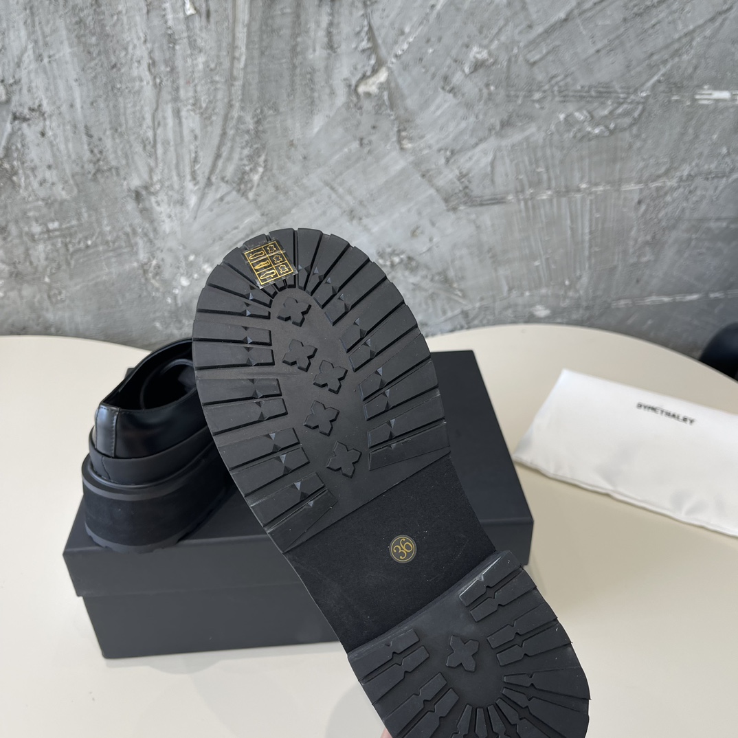 DYMONLATERY 2024 Black Series Big Head Shoes: Stylish, Comfortable, and Symmetrical - 图片 9