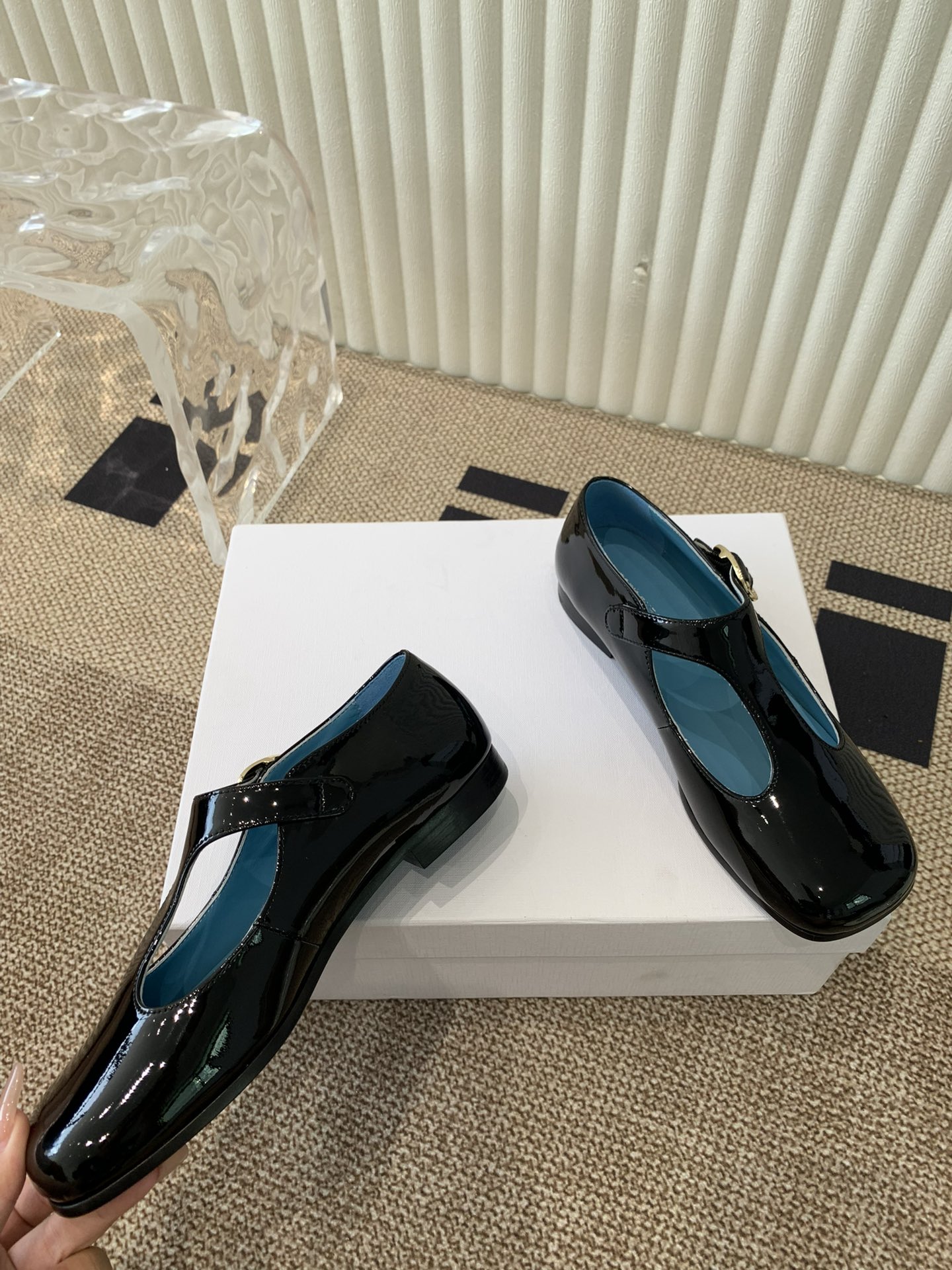 “Premium Tory Burg24 Ballet Shoes: Sheepskin Fabric, Real Skins, Code 35-40” - 图片 6