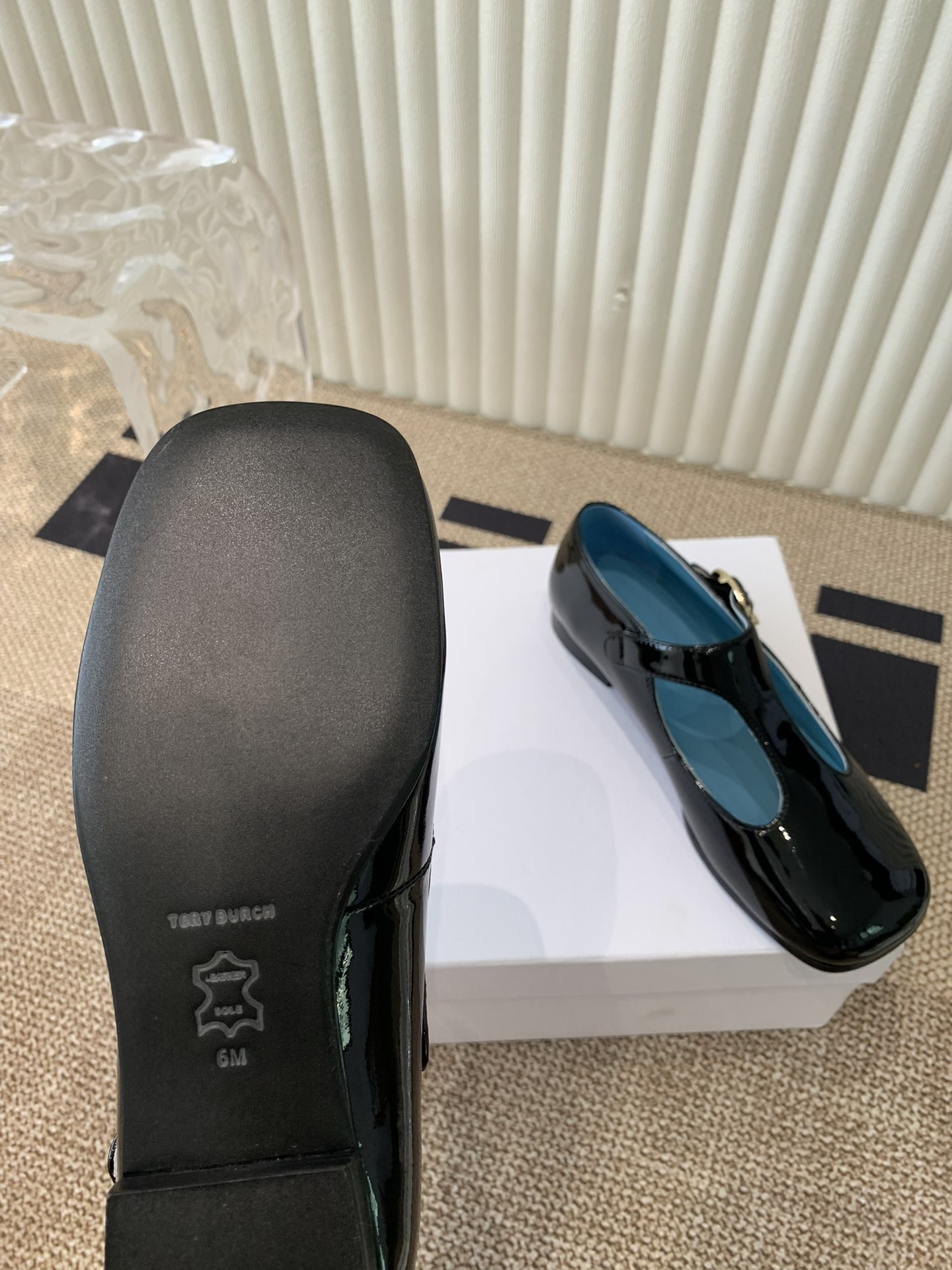 “Premium Tory Burg24 Ballet Shoes: Sheepskin Fabric, Real Skins, Code 35-40” - 图片 9