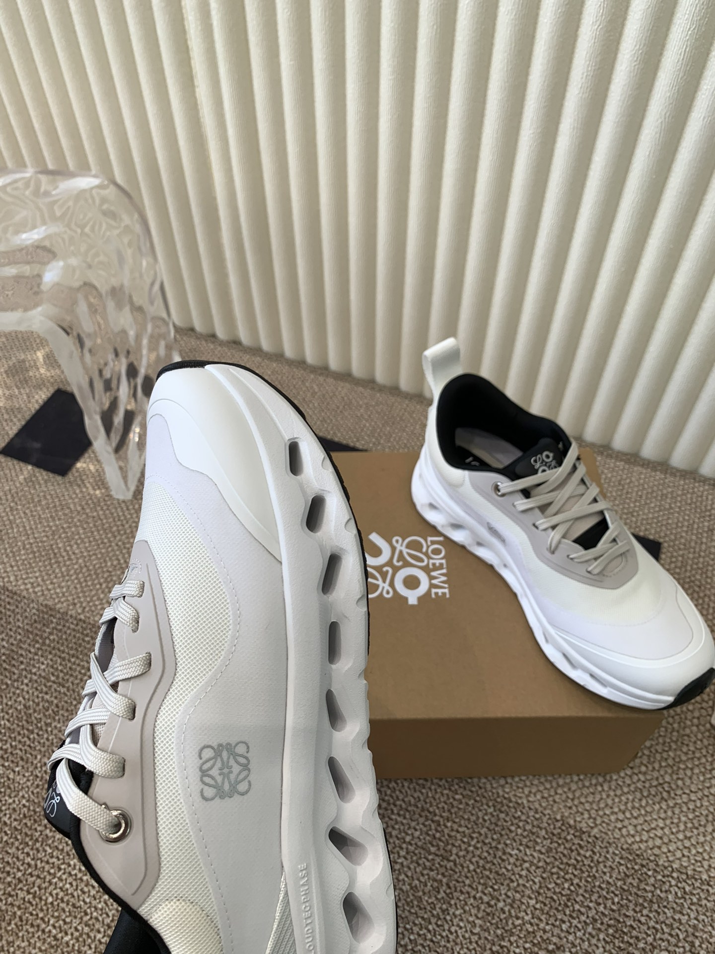 Loewe x On Cloudtilt 2.0 White Running Shoes Couples Sneakers 7 i1721231575 8350 2