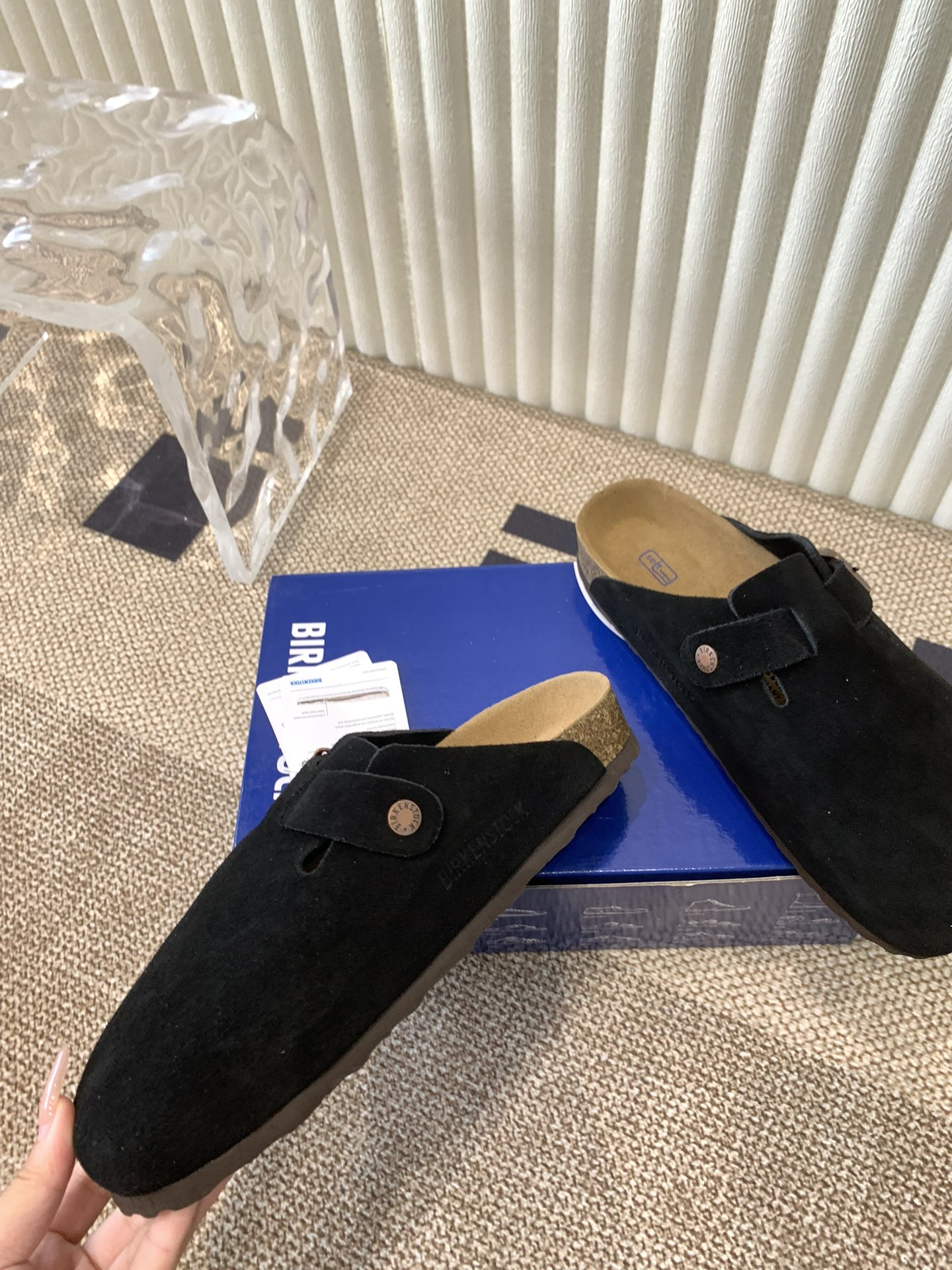 Birkenstock Unisex Boston Clogs - Ergonomic Suede Mules - Size 35-45 6 i1721543195 6103 3
