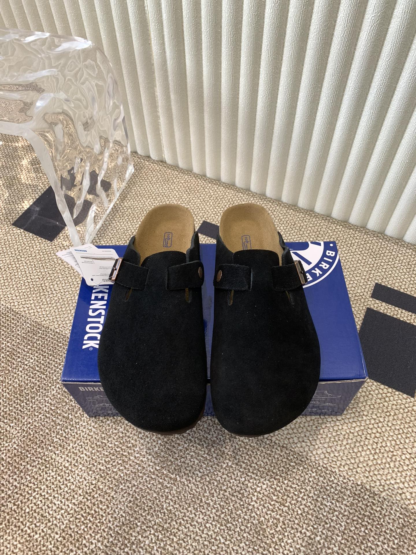 Birkenstock Unisex Boston Clogs - Ergonomic Suede Mules - Size 35-45 1 i1721543195 6410 6