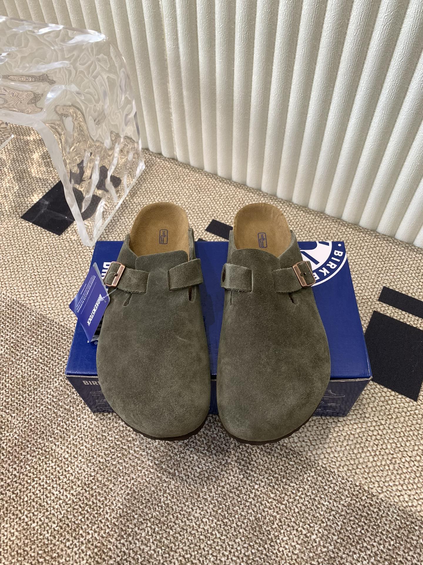Birkenstock Clogs Suede Leather Unisex Sandals Mules Slides Slippers Shoes 1 i1721555639 1543 7