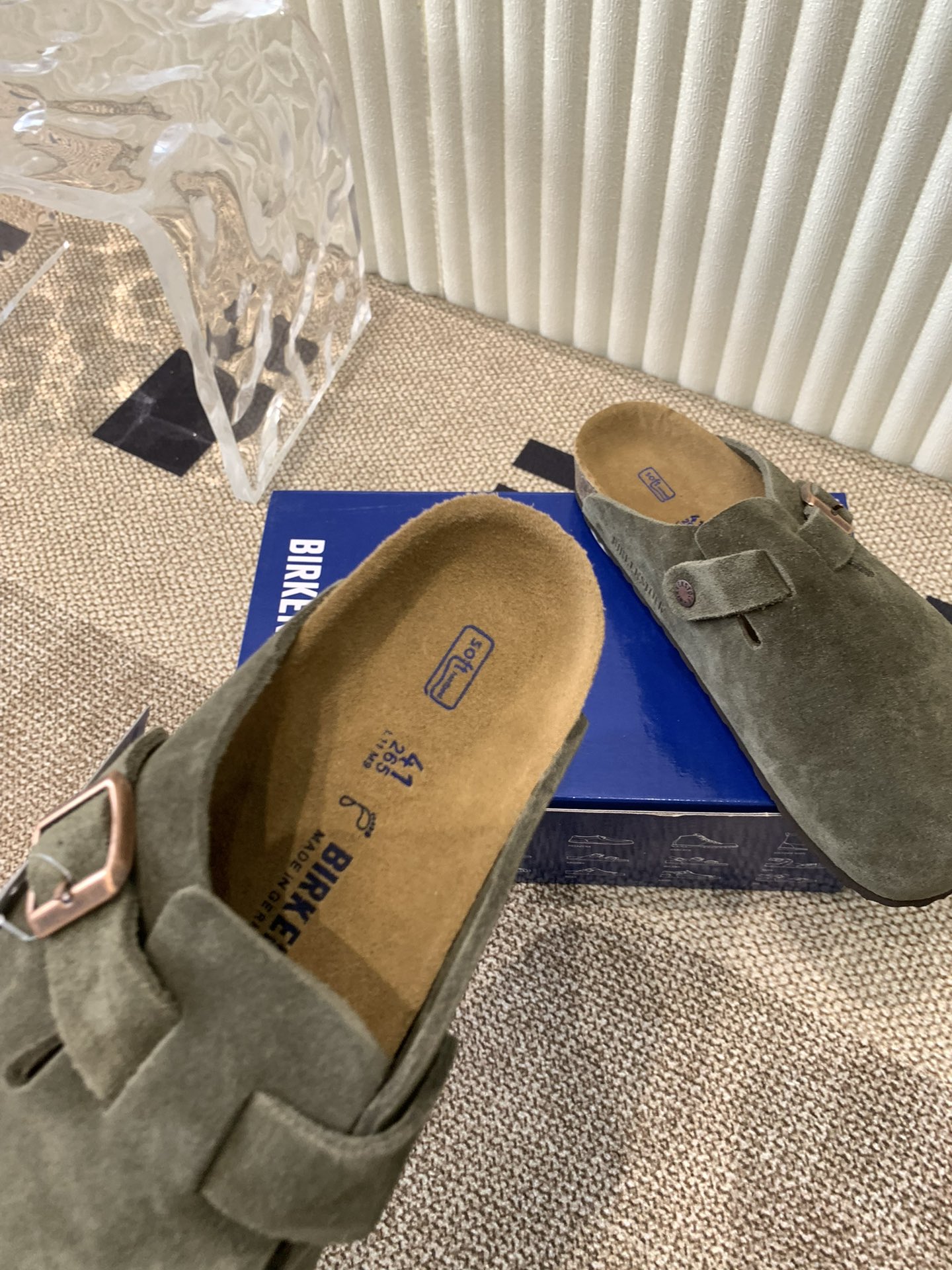 Birkenstock Clogs Suede Leather Unisex Sandals Mules Slides Slippers Shoes 7 i1721555639 1859 3