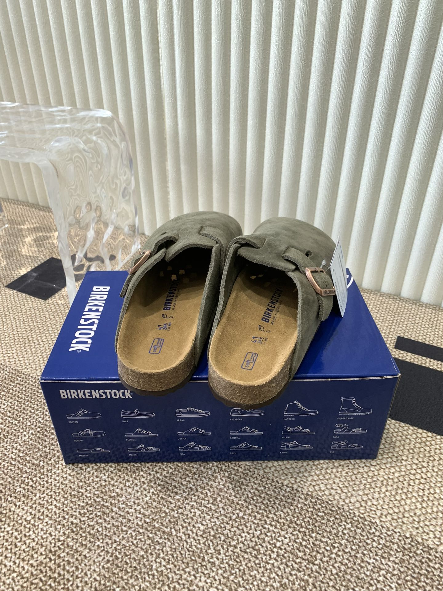 Birkenstock Clogs Suede Leather Unisex Sandals Mules Slides Slippers Shoes 4 i1721555639 3525 0