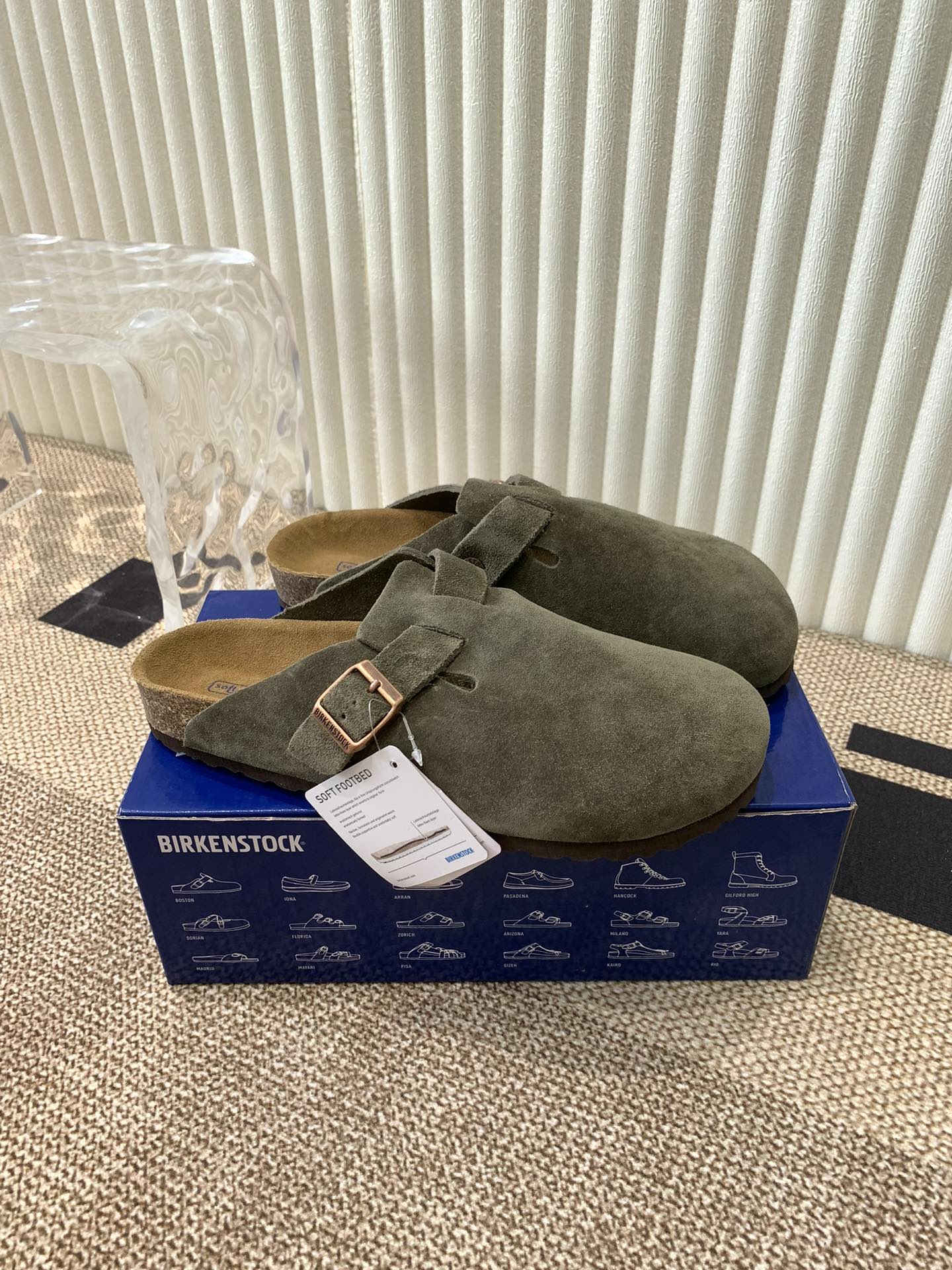 Birkenstock Clogs Suede Leather Unisex Sandals Mules Slides Slippers Shoes 2 i1721555639 8880 4
