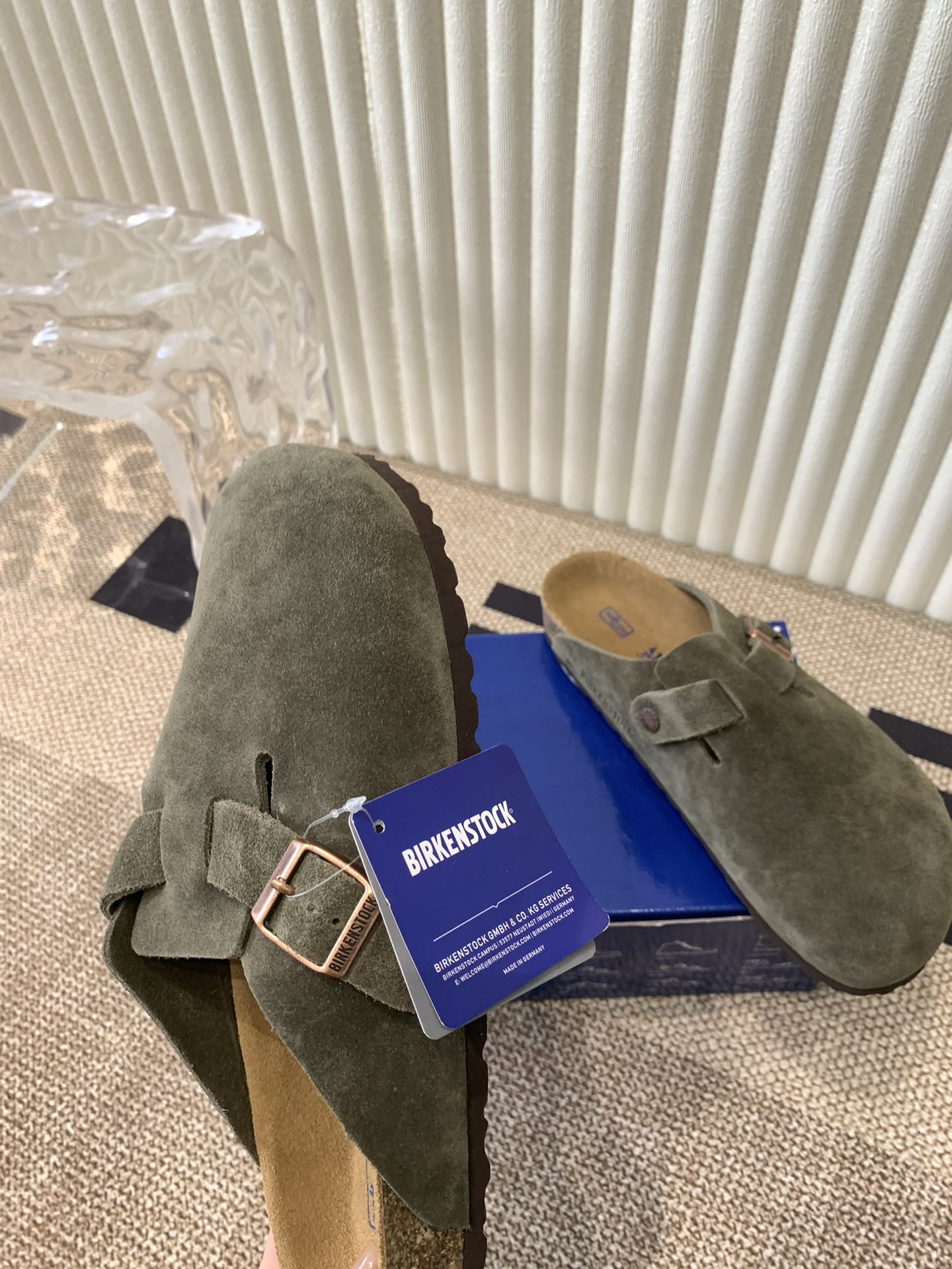 Birkenstock Clogs Suede Leather Unisex Sandals Mules Slides Slippers Shoes 8 i1721555639 9652 1