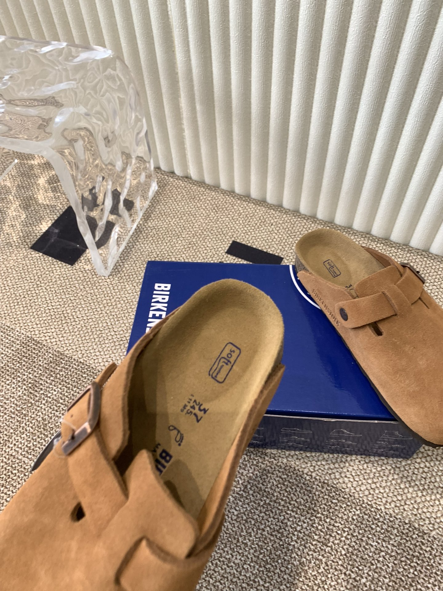 Birkenstock Boston Clogs: Ergonomic Suede Mules for Couples, Size 35-45 7 i1721555740 1921 5