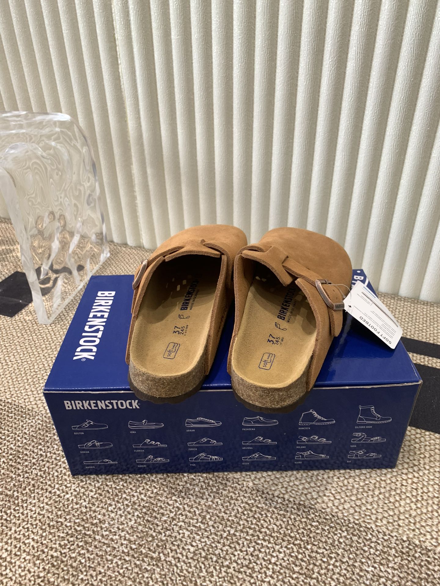 Birkenstock Boston Clogs: Ergonomic Suede Mules for Couples, Size 35-45 4 i1721555740 381 1