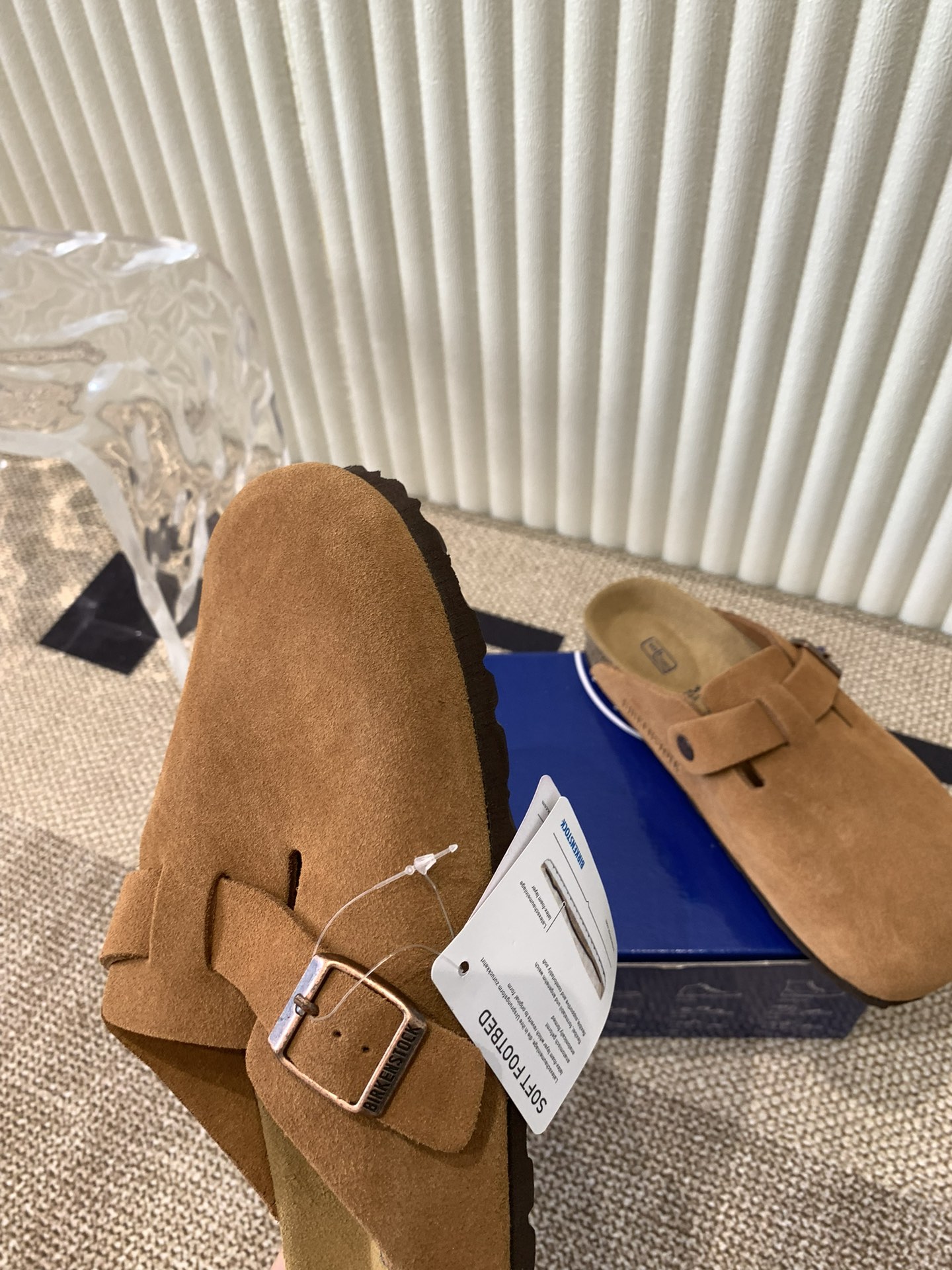 Birkenstock Boston Clogs: Ergonomic Suede Mules for Couples, Size 35-45 8 i1721555741 253 7