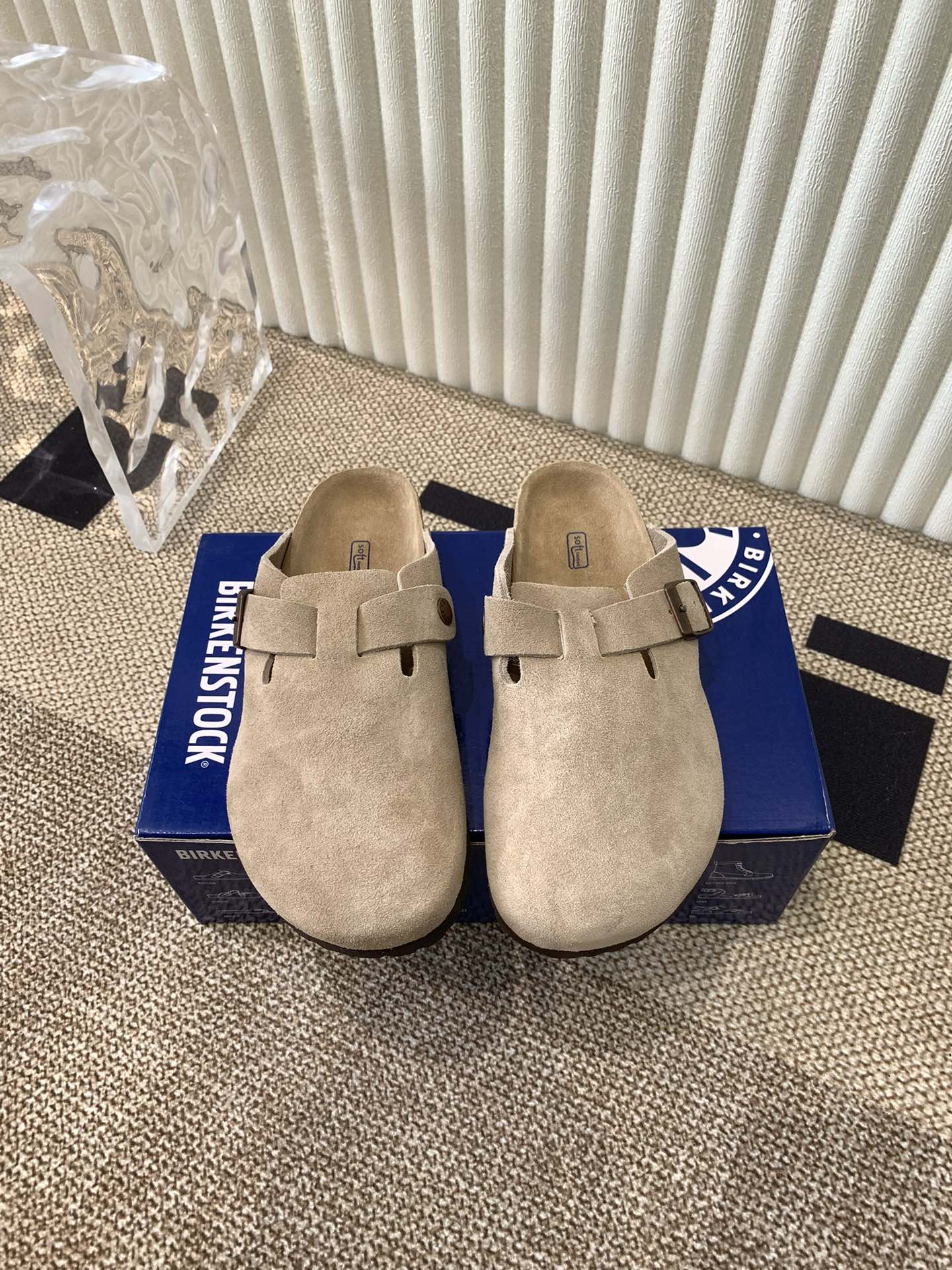Birkenstock Boston Clog - Unisex Suede Leather Clogs and Mules - Size 35-45 2 i1721555796 2536 3
