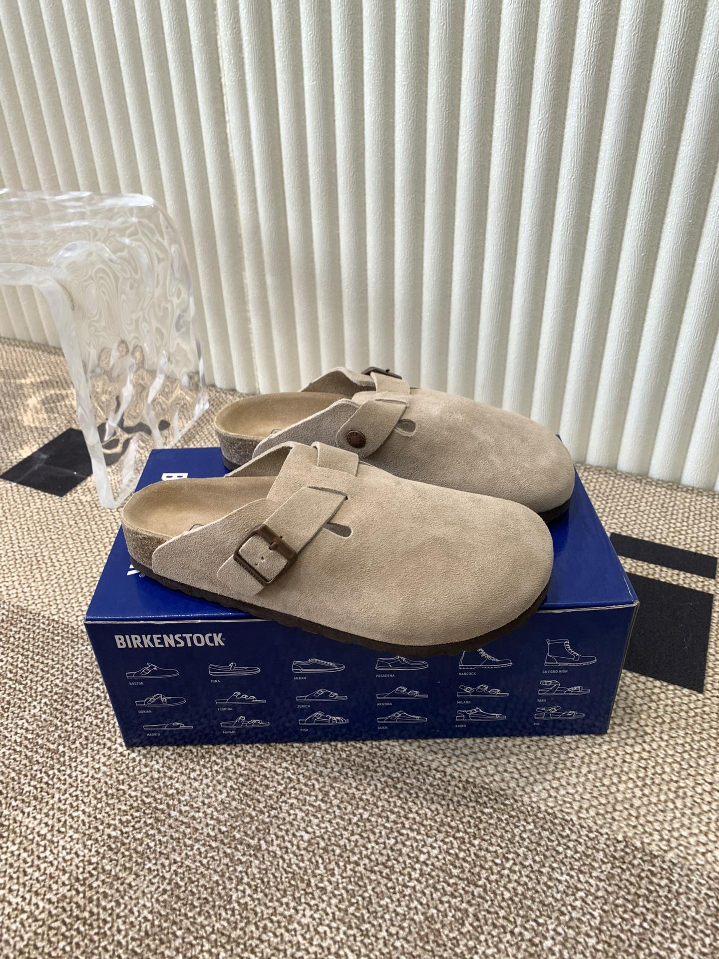 Birkenstock Boston Clog - Unisex Suede Leather Clogs and Mules - Size 35-45 3 i1721555796 3614 2