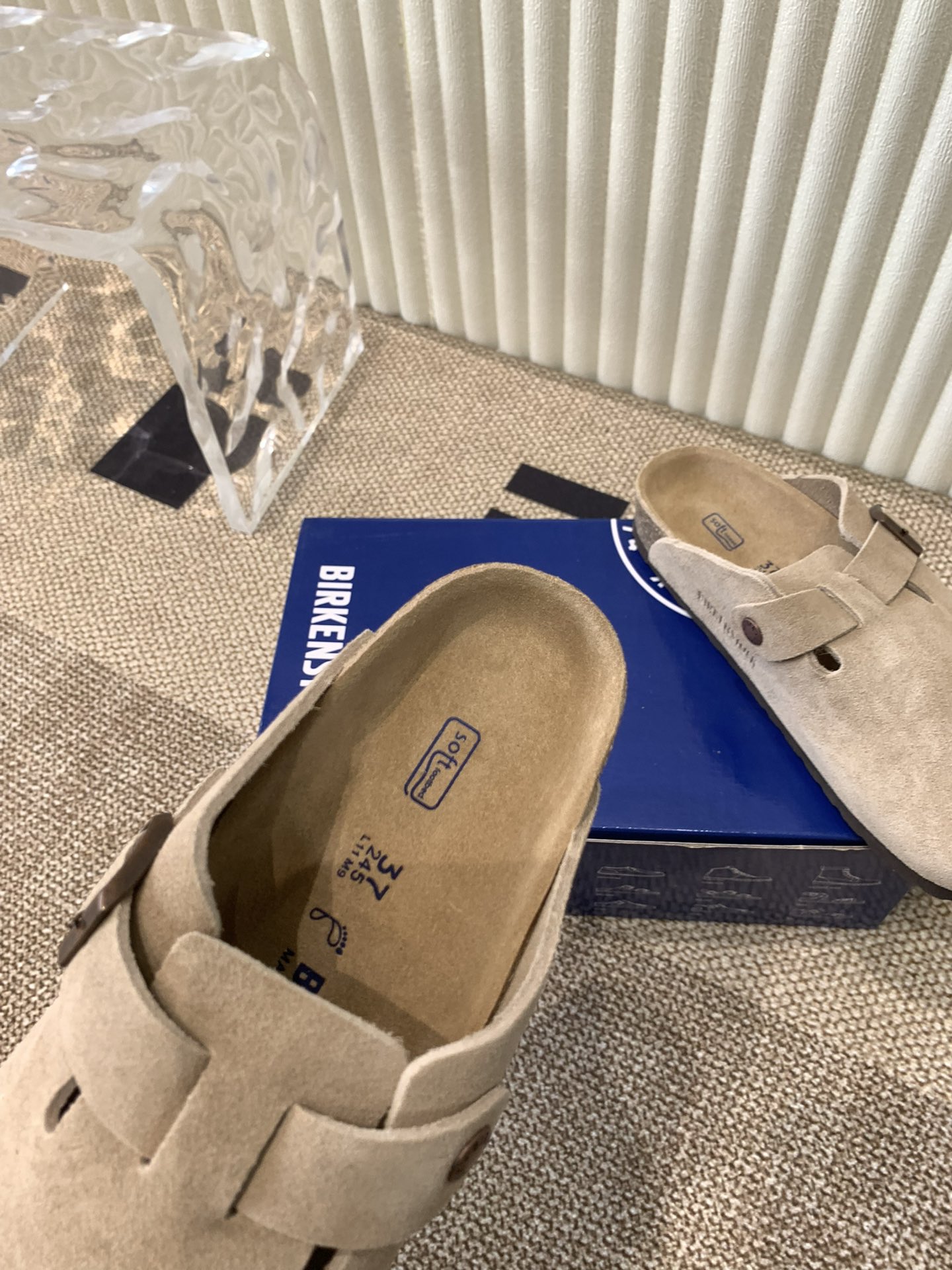 Birkenstock Boston Clog - Unisex Suede Leather Clogs and Mules - Size 35-45 8 i1721555796 3638 6