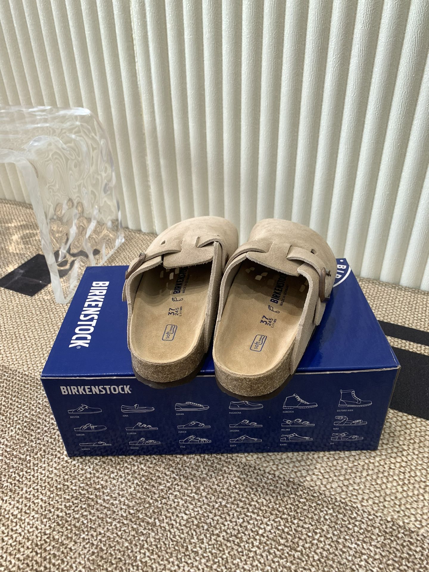 Birkenstock Boston Clog - Unisex Suede Leather Clogs and Mules - Size 35-45 5 i1721555796 5081 4