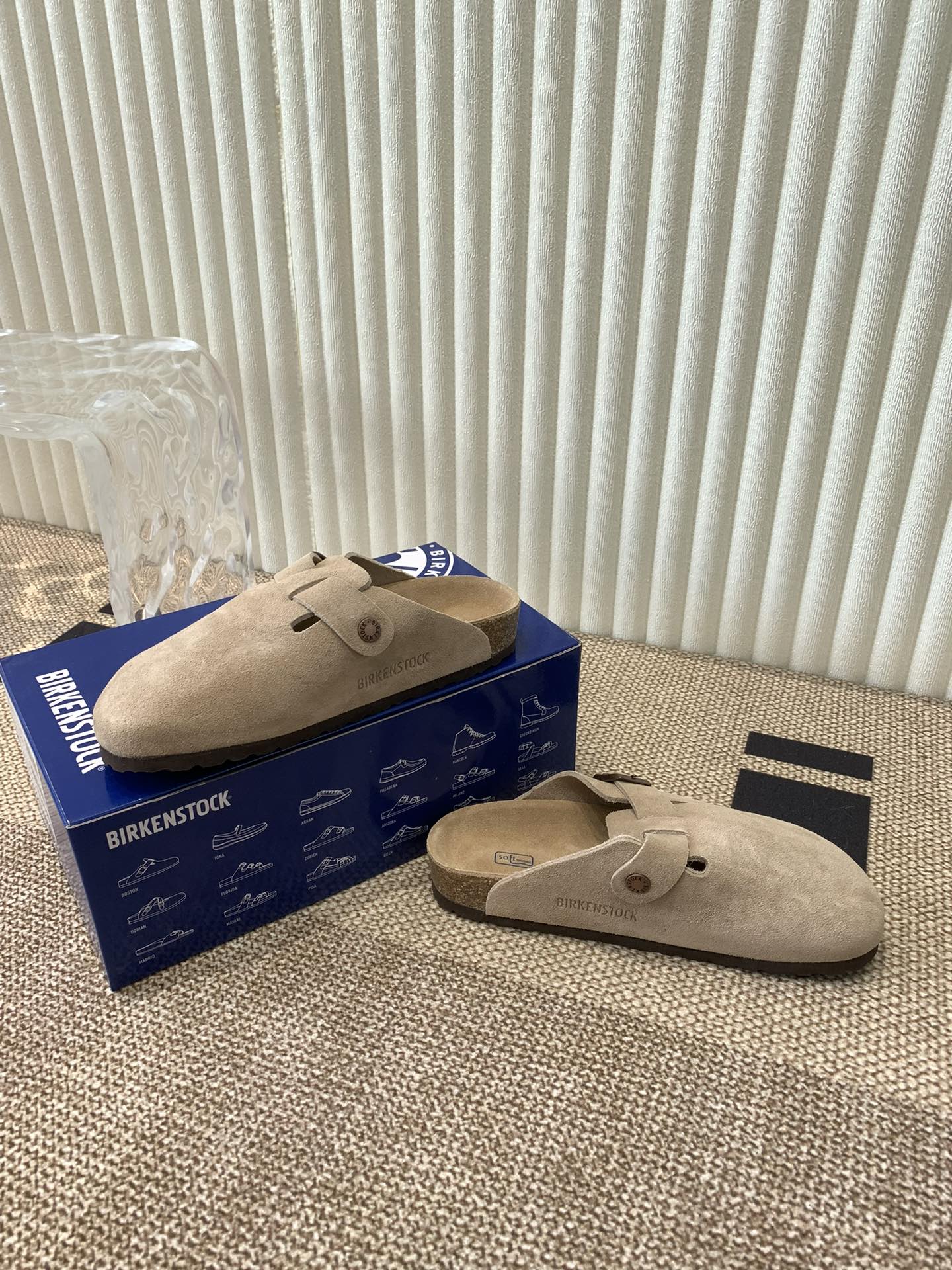 Birkenstock Boston Clog - Unisex Suede Leather Clogs and Mules - Size 35-45 4 i1721555796 6469 7