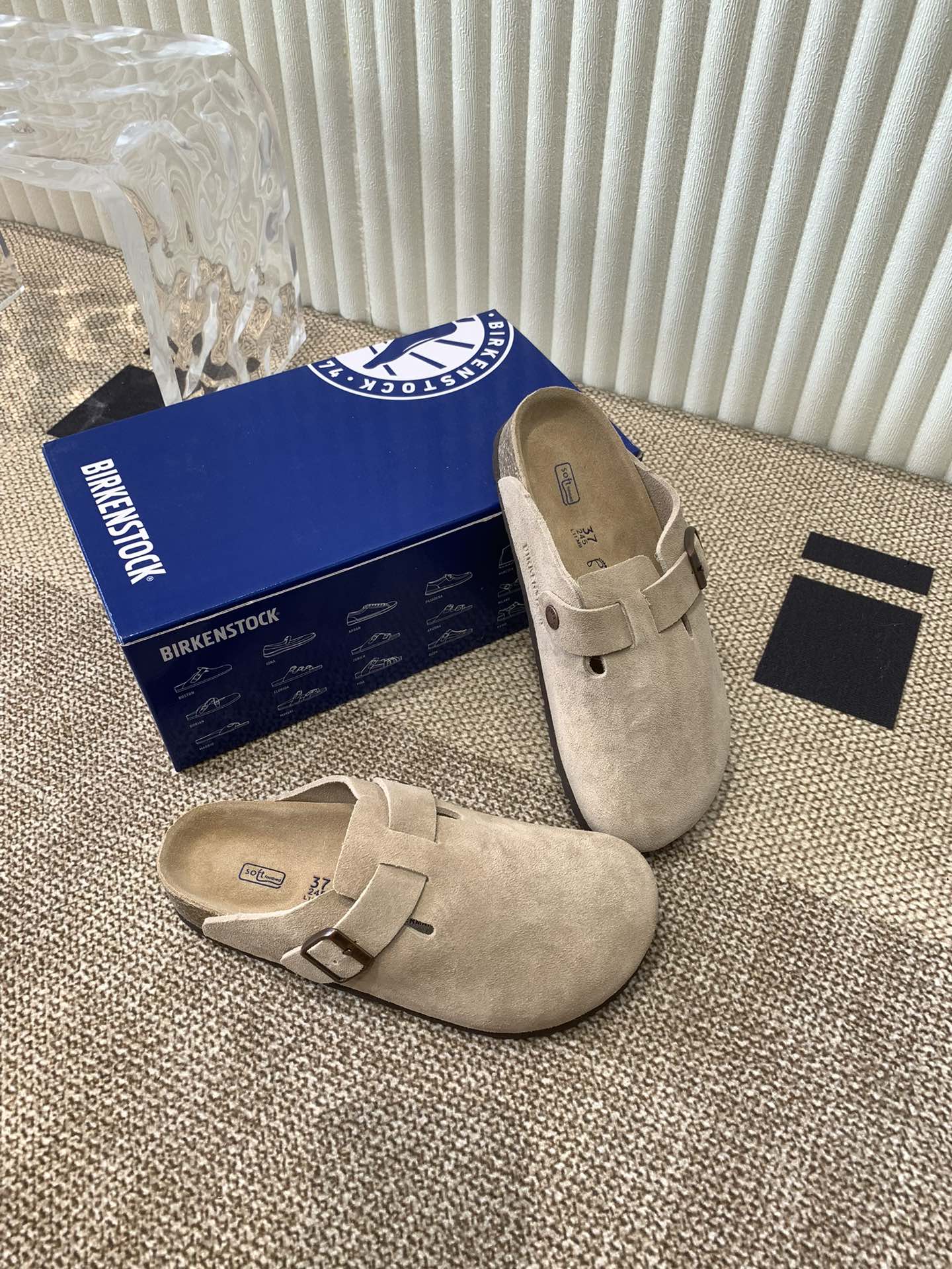 Birkenstock Boston Clog - Unisex Suede Leather Clogs and Mules - Size 35-45 6 i1721555796 7957 5