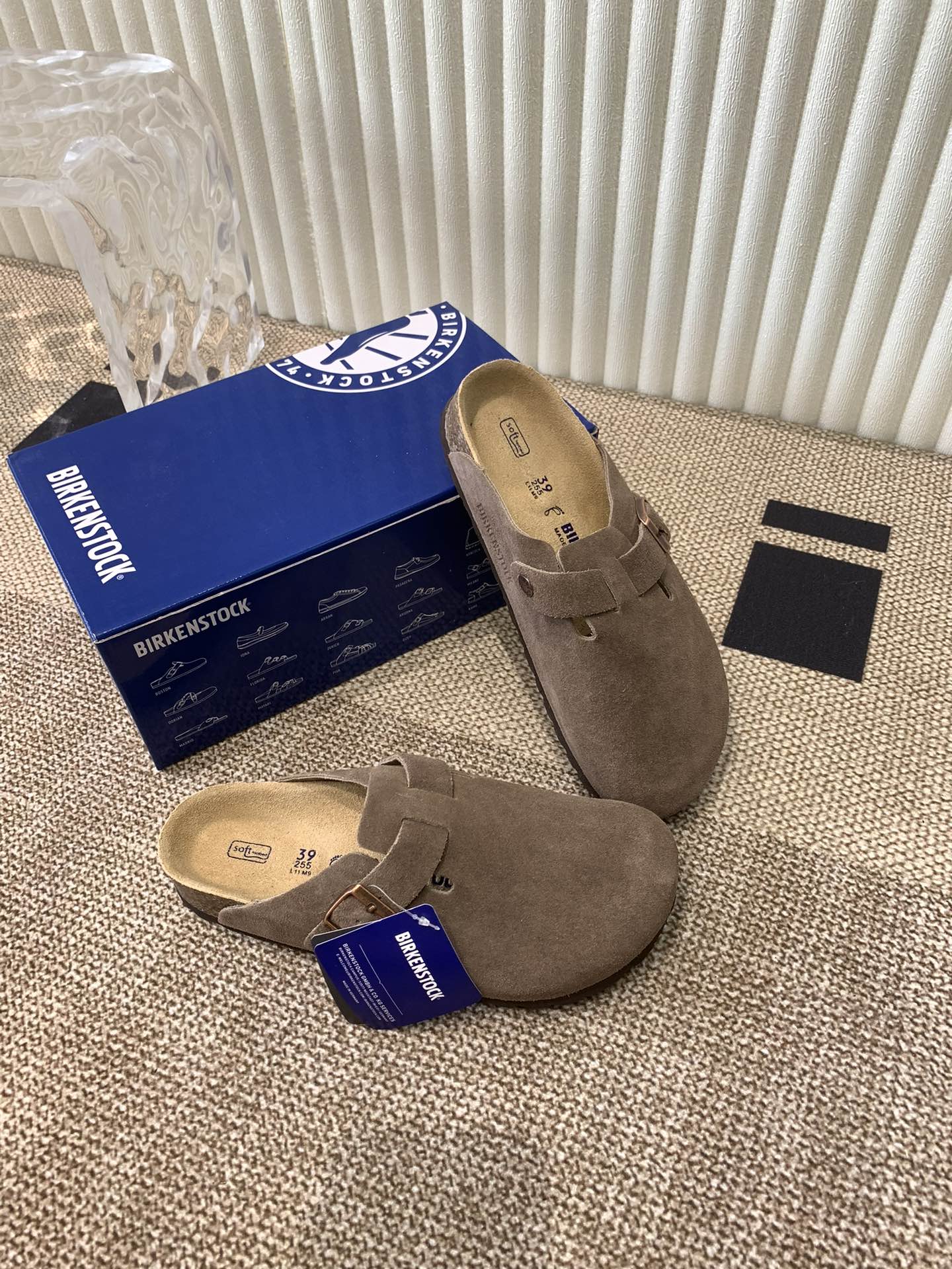 Unisex Birkenstock Boston Clogs - Comfortable Suede Mules and Slides 6 i1721555819 4098 0