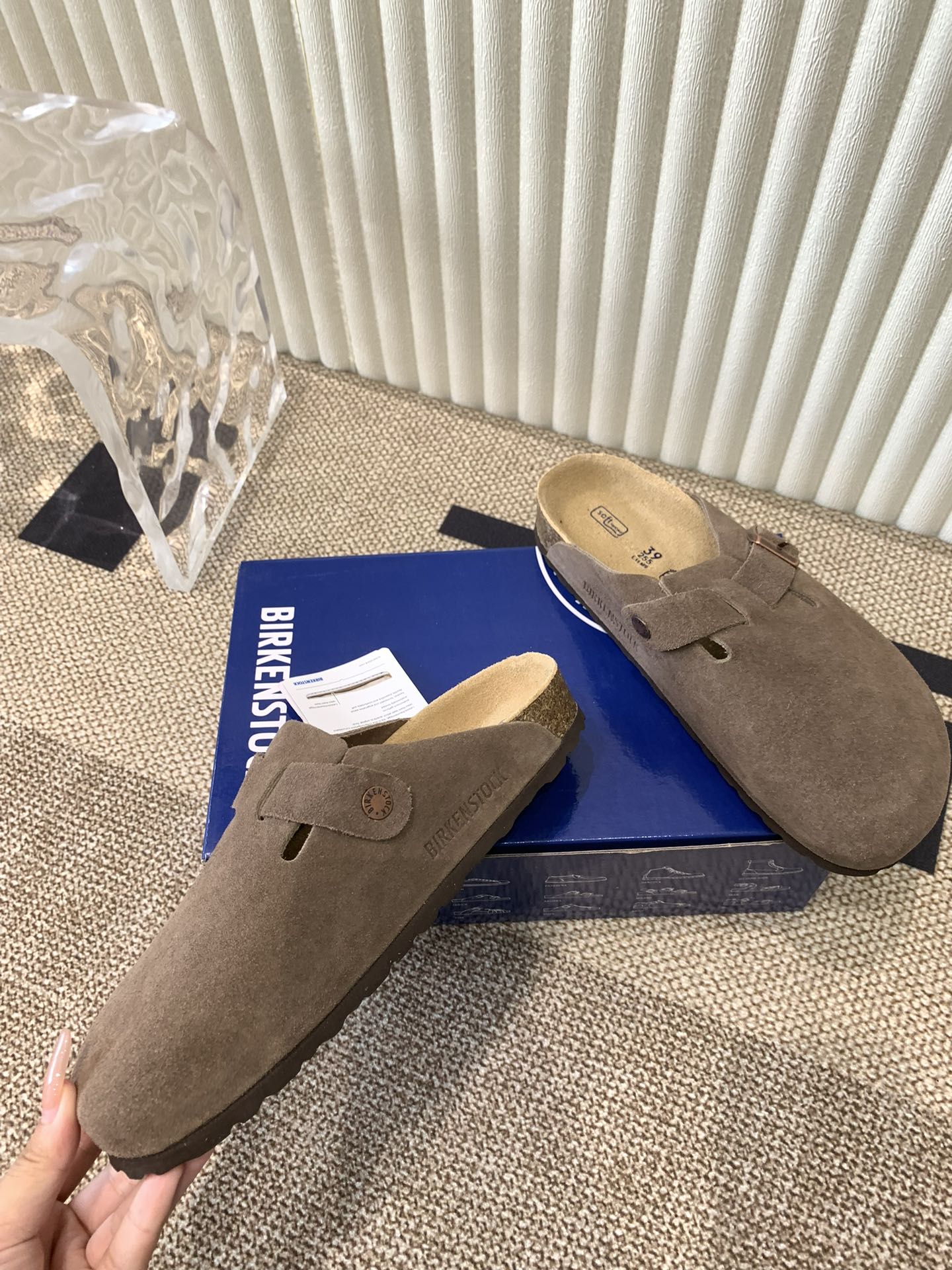 Unisex Birkenstock Boston Clogs - Comfortable Suede Mules and Slides 7 i1721555819 6401 8