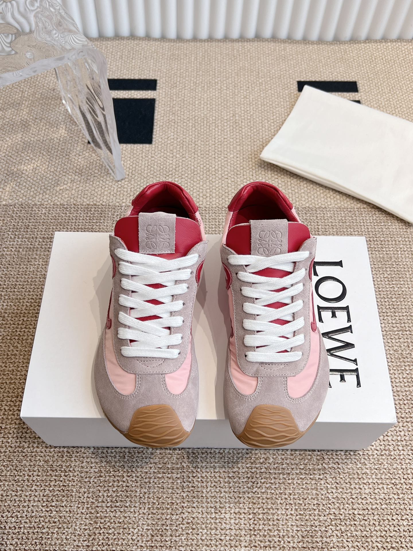 Loewe Balletrunner Sneakers - Stylish Leather & Fabric Ballet Shoes 1 i1733154734 1602 4