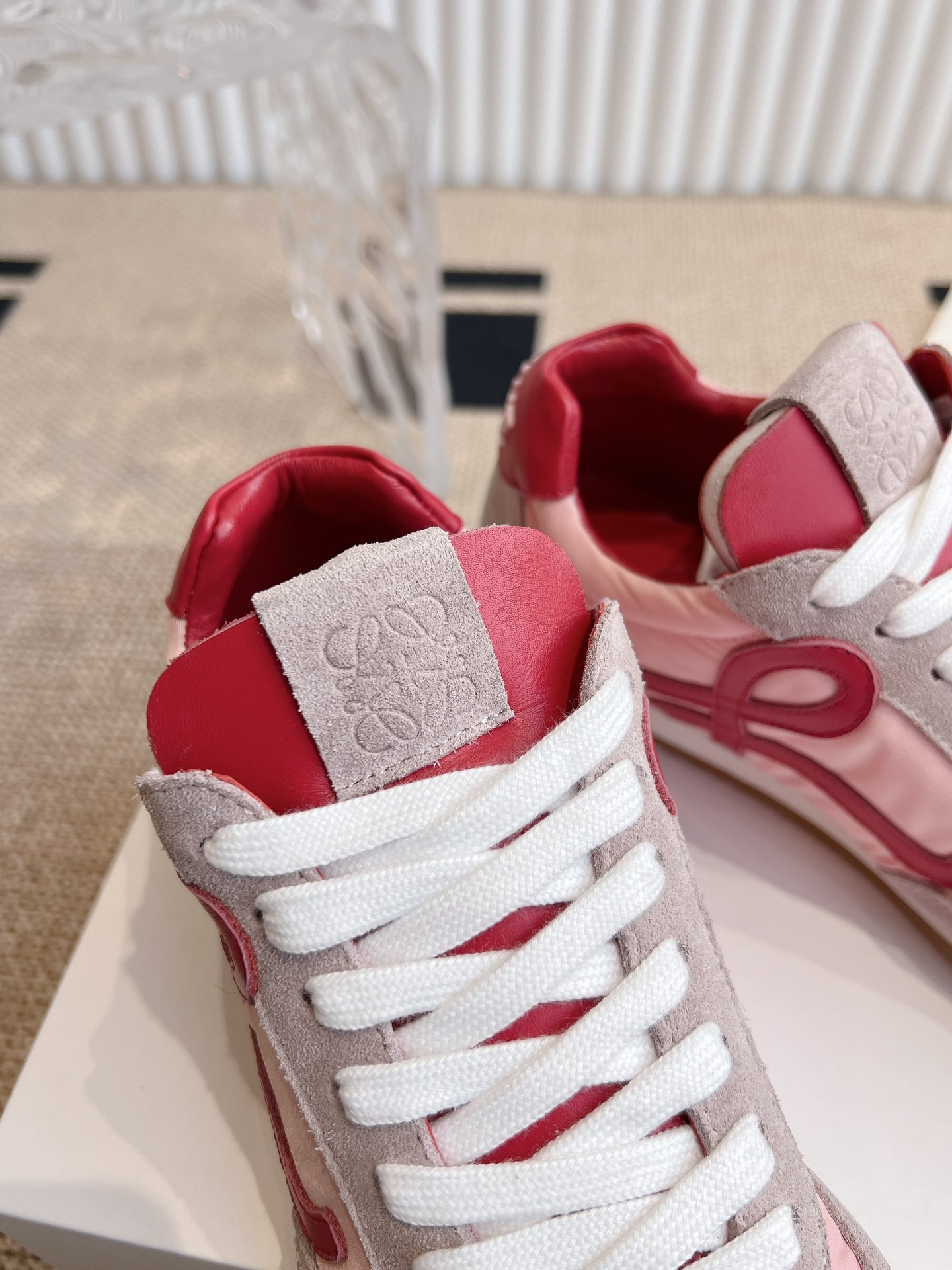 Loewe Balletrunner Sneakers - Stylish Leather & Fabric Ballet Shoes 8 i1733154735 5008 5