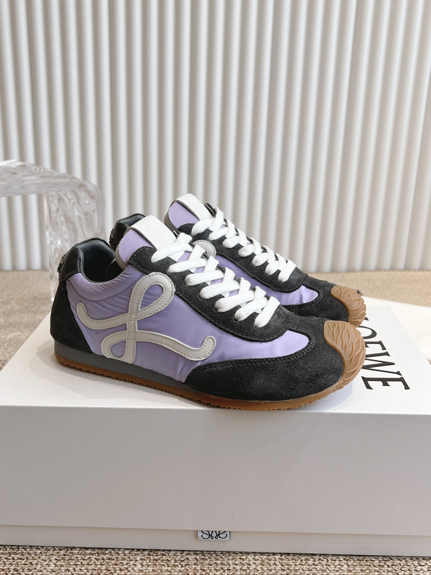Loewe Balletrunner Sneakers - Leather and Fabric Upper - Sizes 35-45 3 i1733154762 1667 2