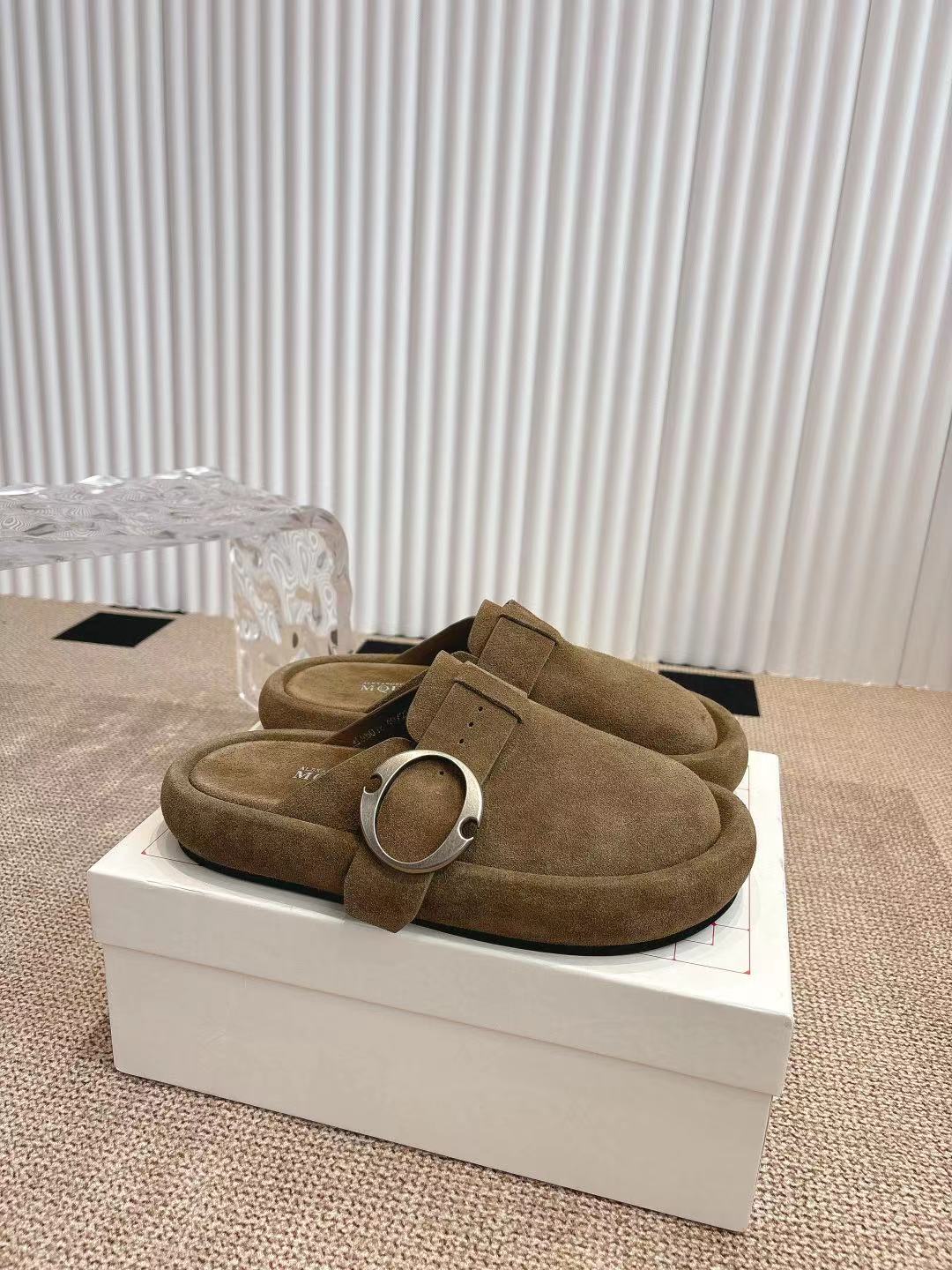 Alexander McQueen 女340 大头包头拖 勃肯拖‼ ‼