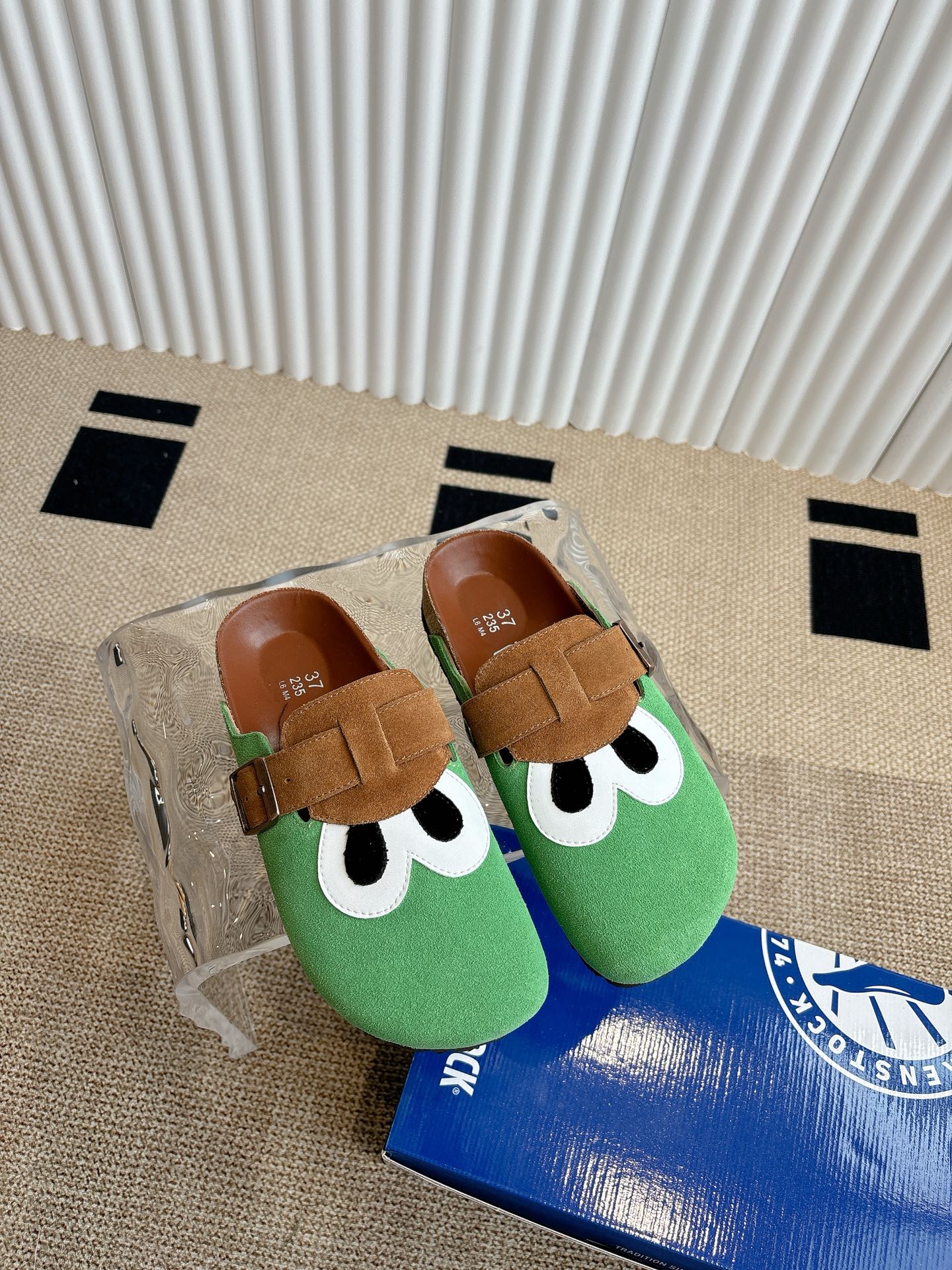 Birkenstock Boston Cute Monster Clogs Sandals Slip-on Shoes 4 i1743620466240 4570 0 3