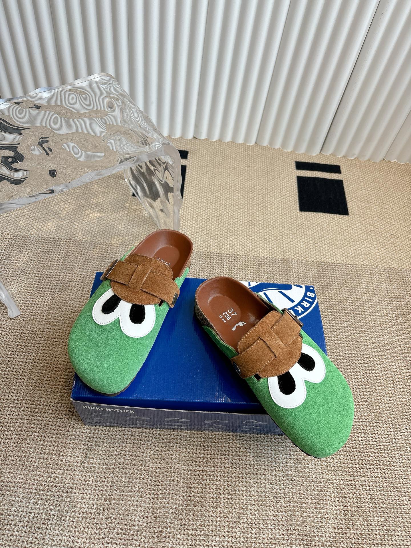 Birkenstock Boston Cute Monster Clogs Sandals Slip-on Shoes 2 i1743620466291 9983 0 1