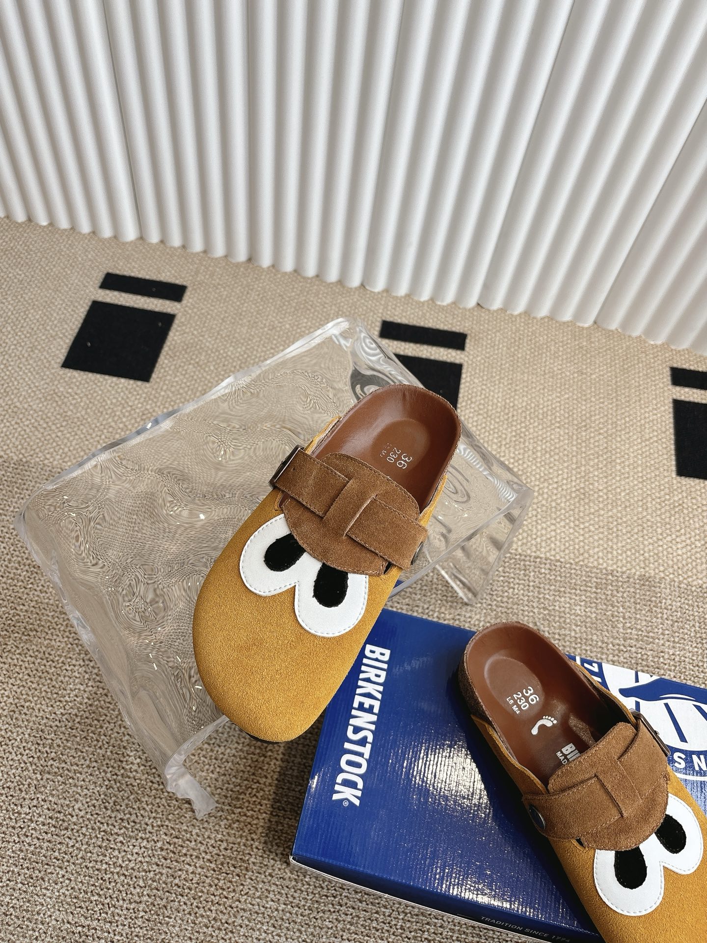 Birkenstock Boston Cute Monster Clogs Couples Sandals Slides Slippers Unisex 5 i1743620530305 4136 0 3