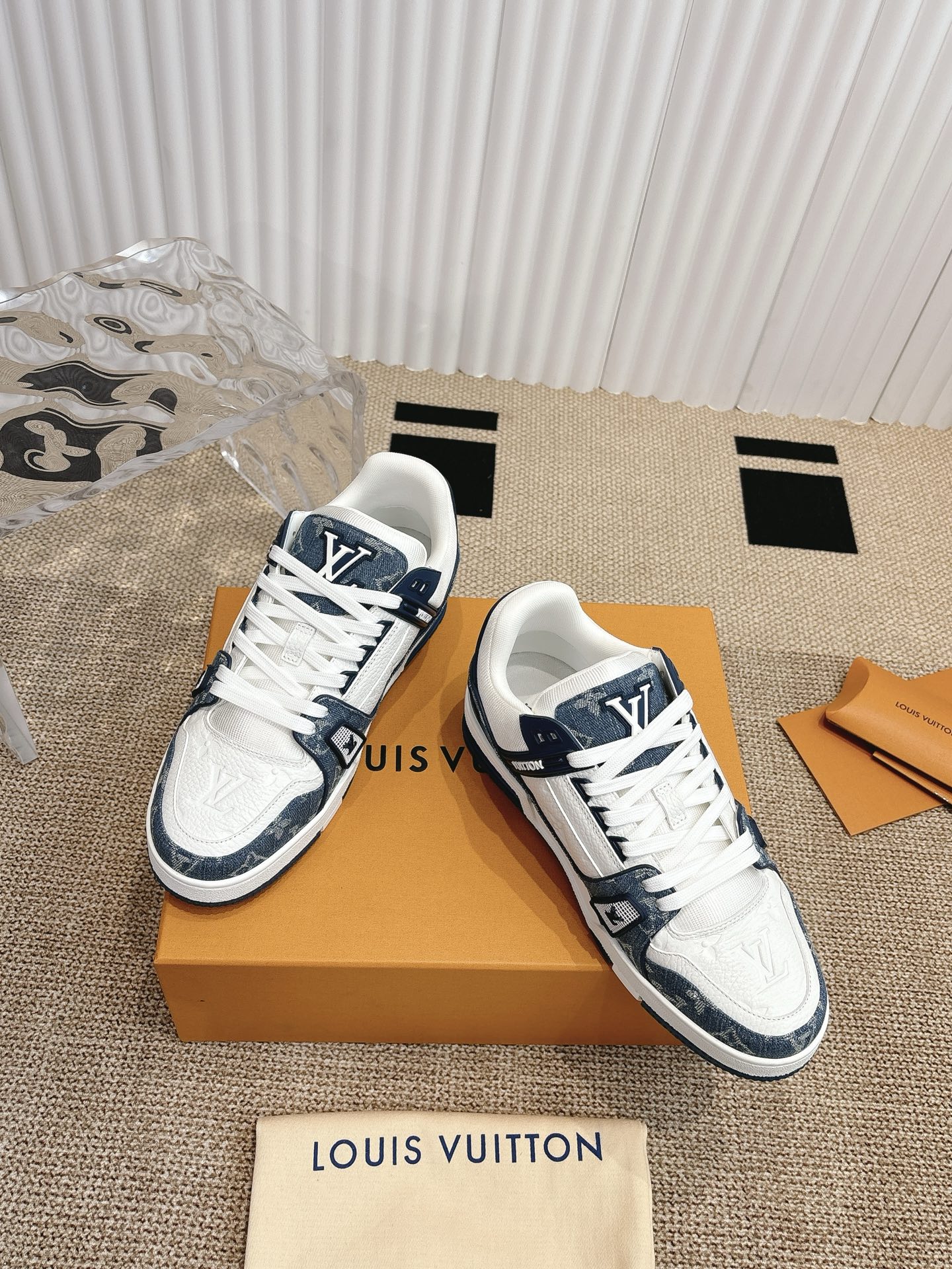 Louis Vuitton Vuiton 路易威登 Trainer系列板鞋篮球鞋 ‼