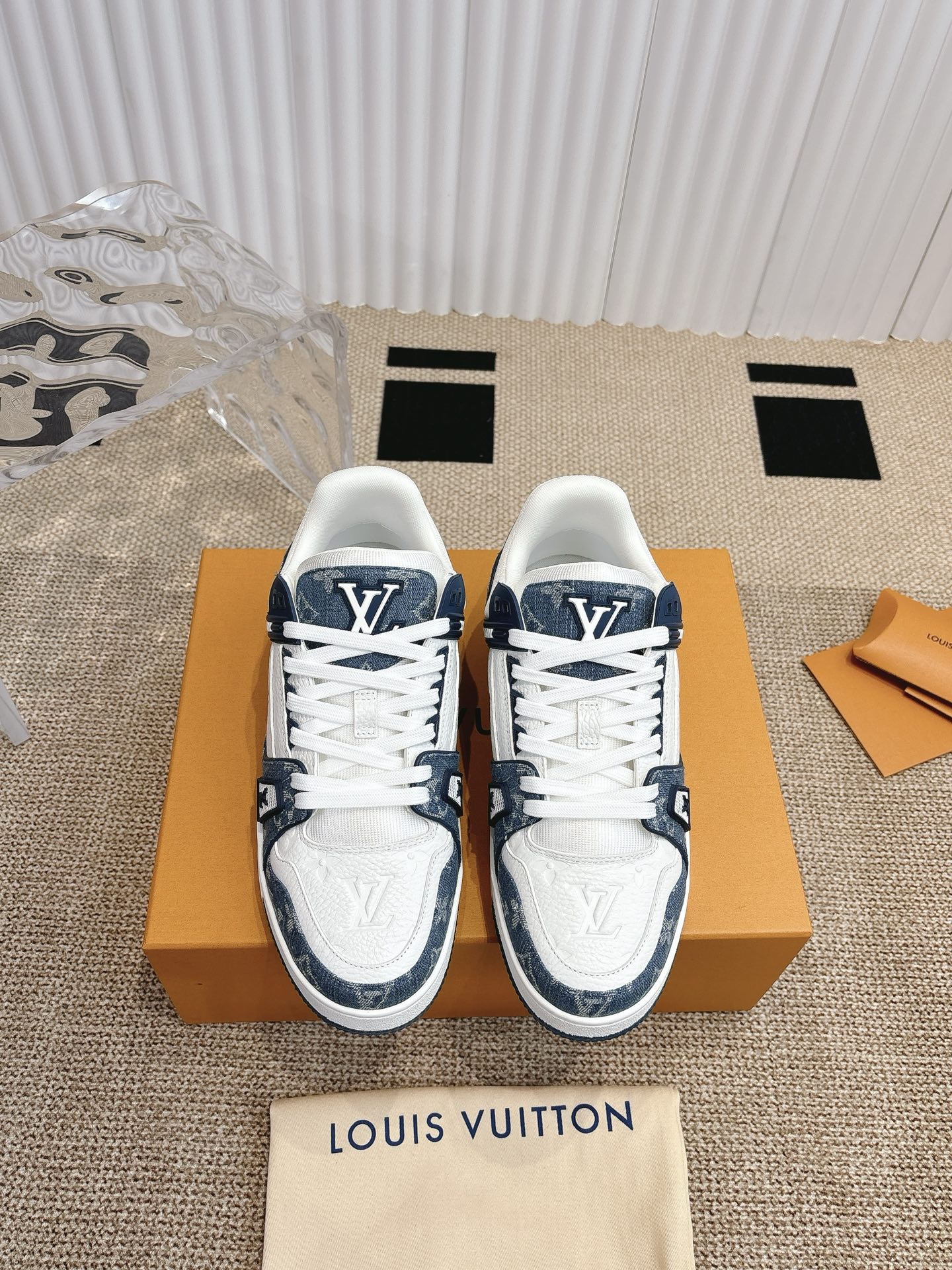 Louis Vuitton Vuiton 路易威登 Trainer系列板鞋篮球鞋 ‼