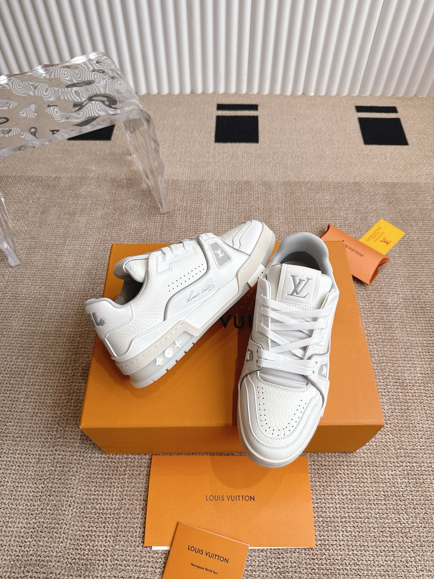 Louis Vuitton Vuiton 路易威登 Trainer系列板鞋篮球鞋 ‼