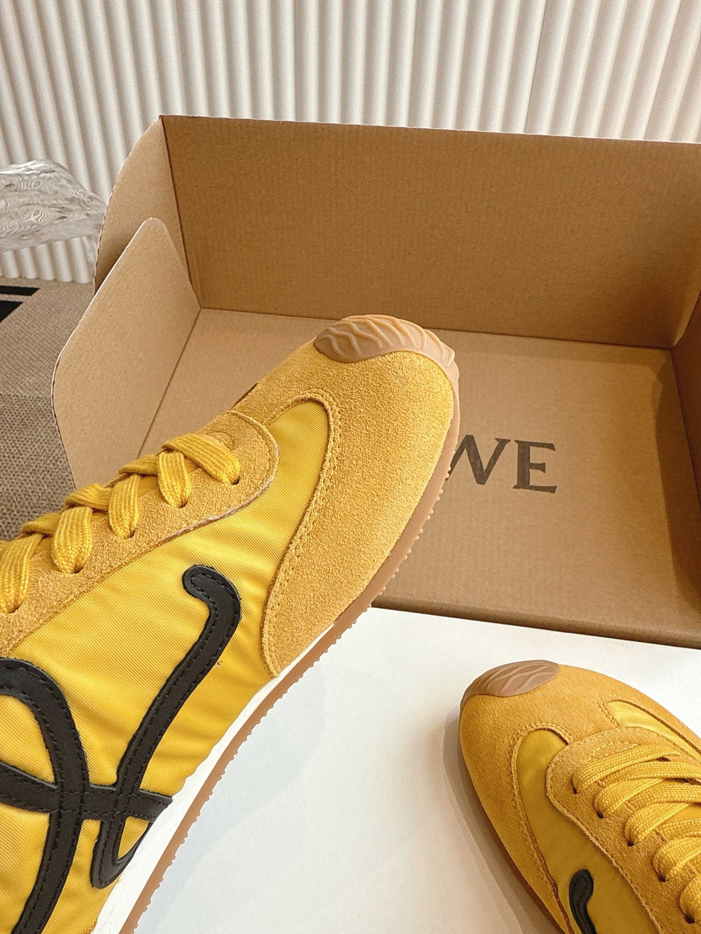Loewe Balletrunner Sneakers - Leather and Fabric Upper, Rubber Sole (Size 35-45) 8 i1745298833865 8646 0 6