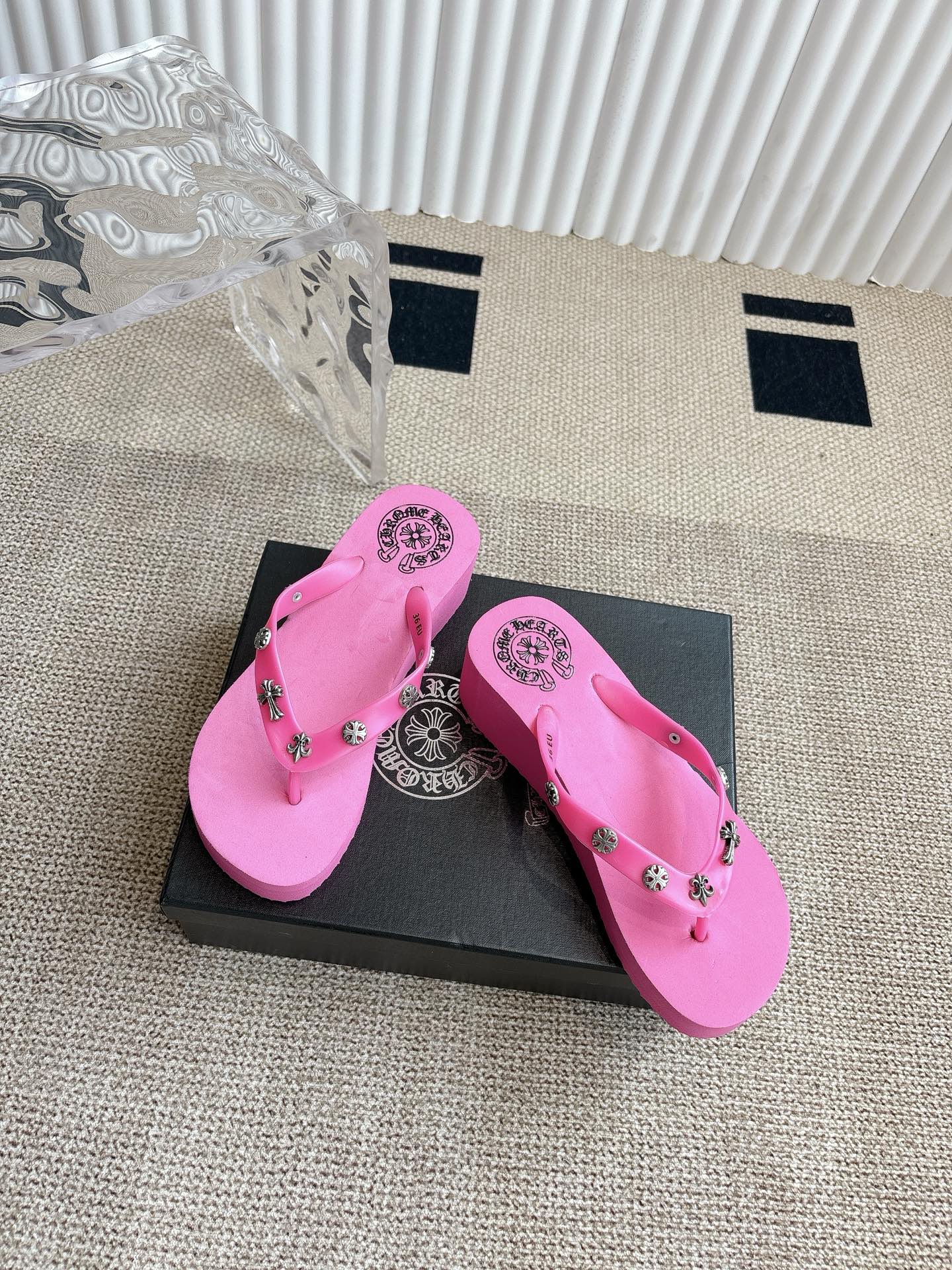 “Korean-Style Lazy Slippers: Popular High-End Summer Fashion in Sizes 35-40” - 图片 2