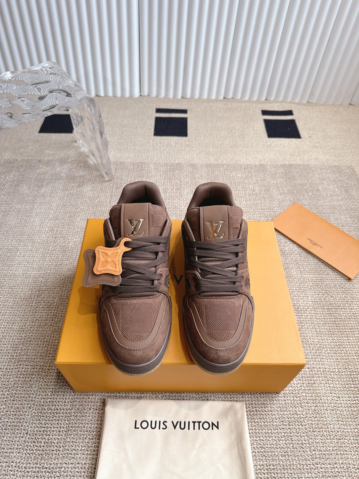 Louis Vuitton Vuiton 路易威登 2024ss新款 LV Trainer系列板鞋篮球鞋 ‼